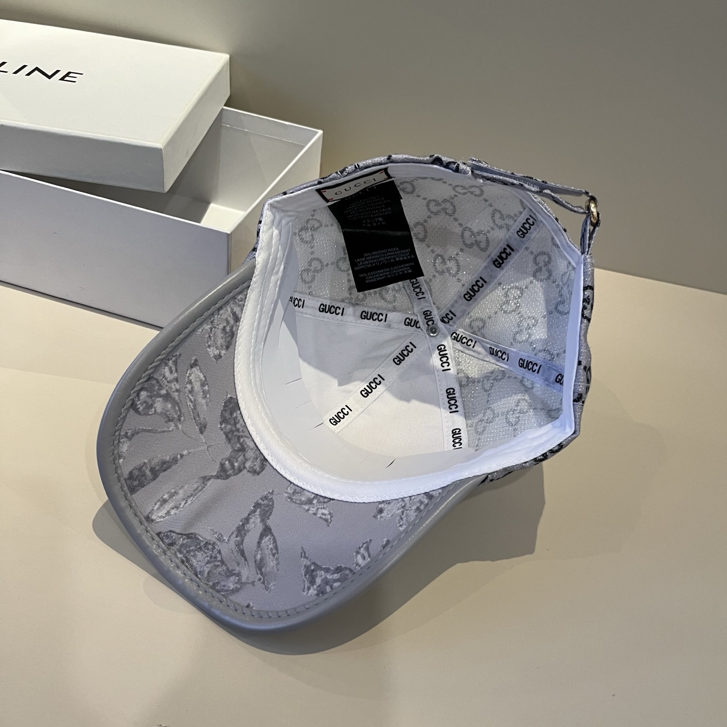  古奇棒球帽♥️GUCCI🧢官网新品，棒球帽，原单品质火爆来袭 。🎩 工艺非常精美 高档大气上档次！低调