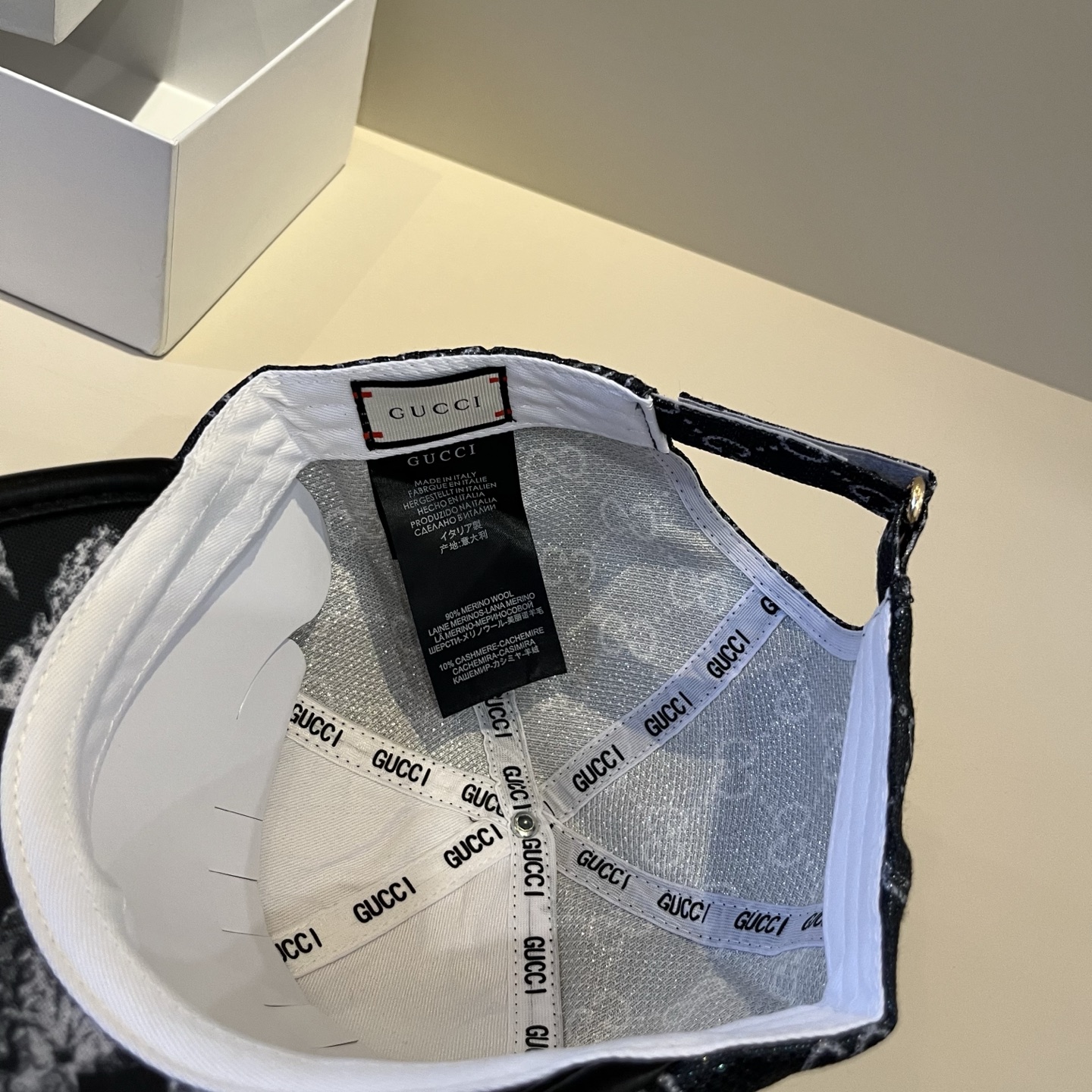  古奇棒球帽♥️GUCCI🧢官网新品，棒球帽，原单品质火爆来袭 。🎩 工艺非常精美 高档大气上档次！低调