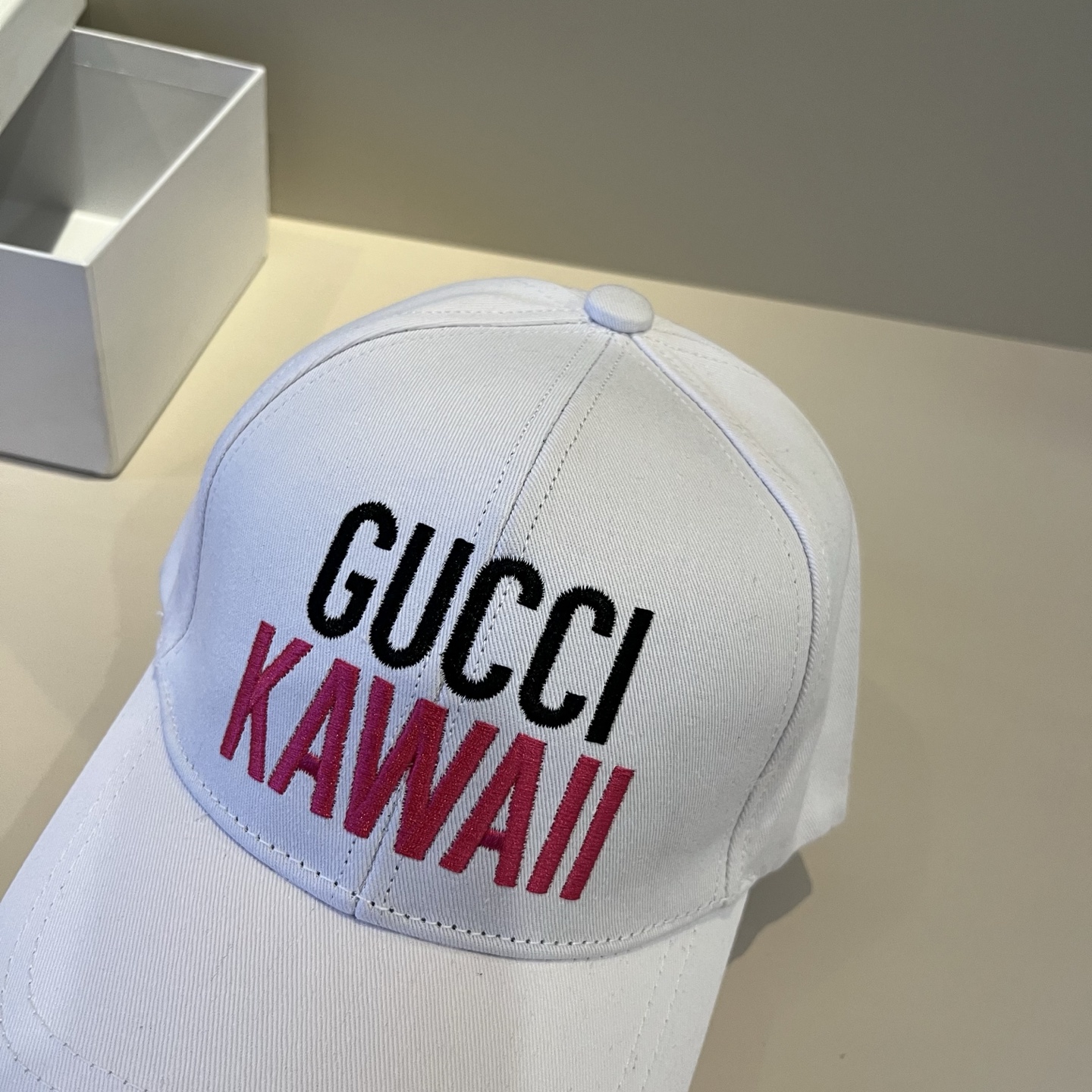  古奇棒球帽♥️GUCCI🧢官网新品，棒球帽，原单品质火爆来袭 。🎩 工艺非常精美 高档大气上档次！低调