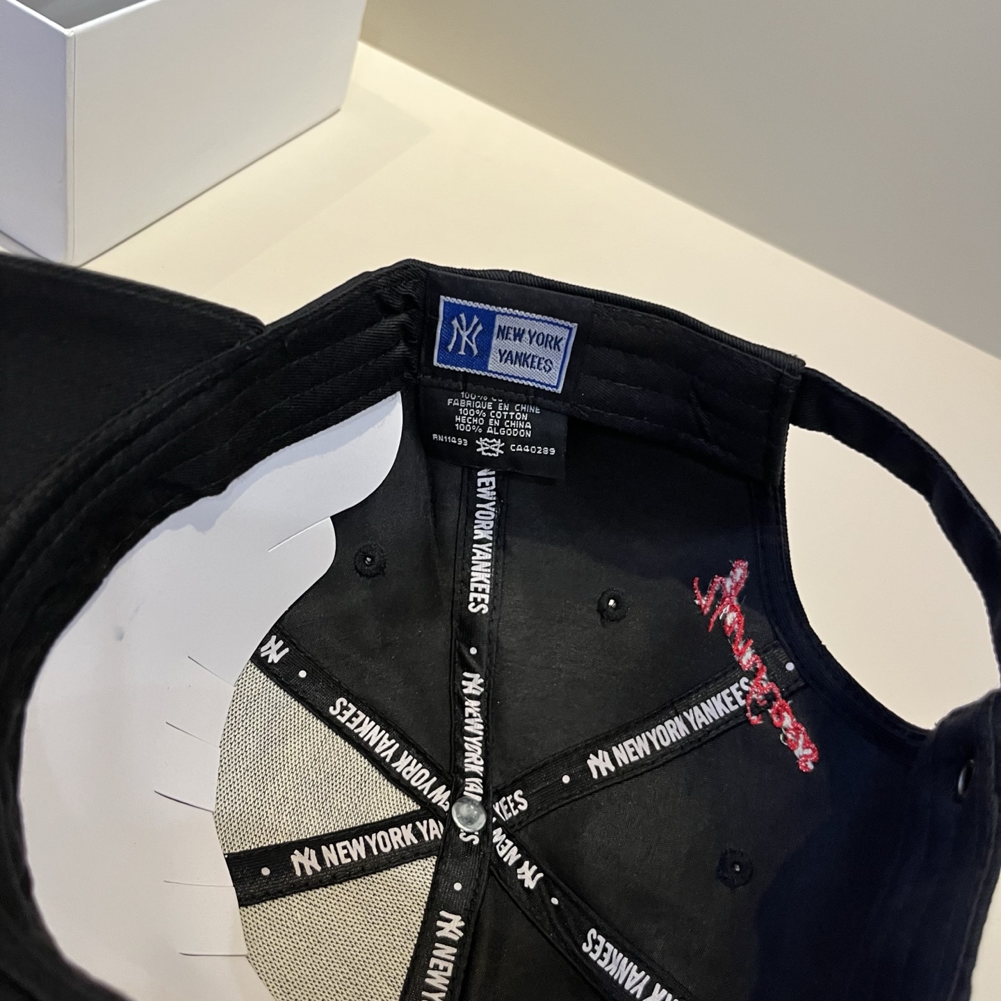  新品ꫛꫀꪝ ❥——❤专柜品质，细节就是完美
MLB拼接新款 官网步上新Ny🧢，代购版本 质量看细节好！