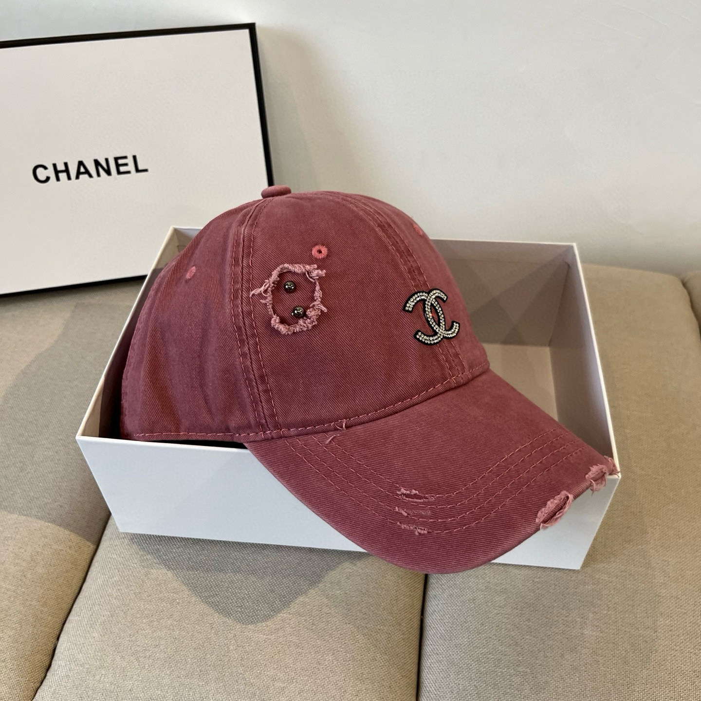  香奈儿CHANEL 新品棒球帽，小香经典简约，时尚休闲设计 跑量新品