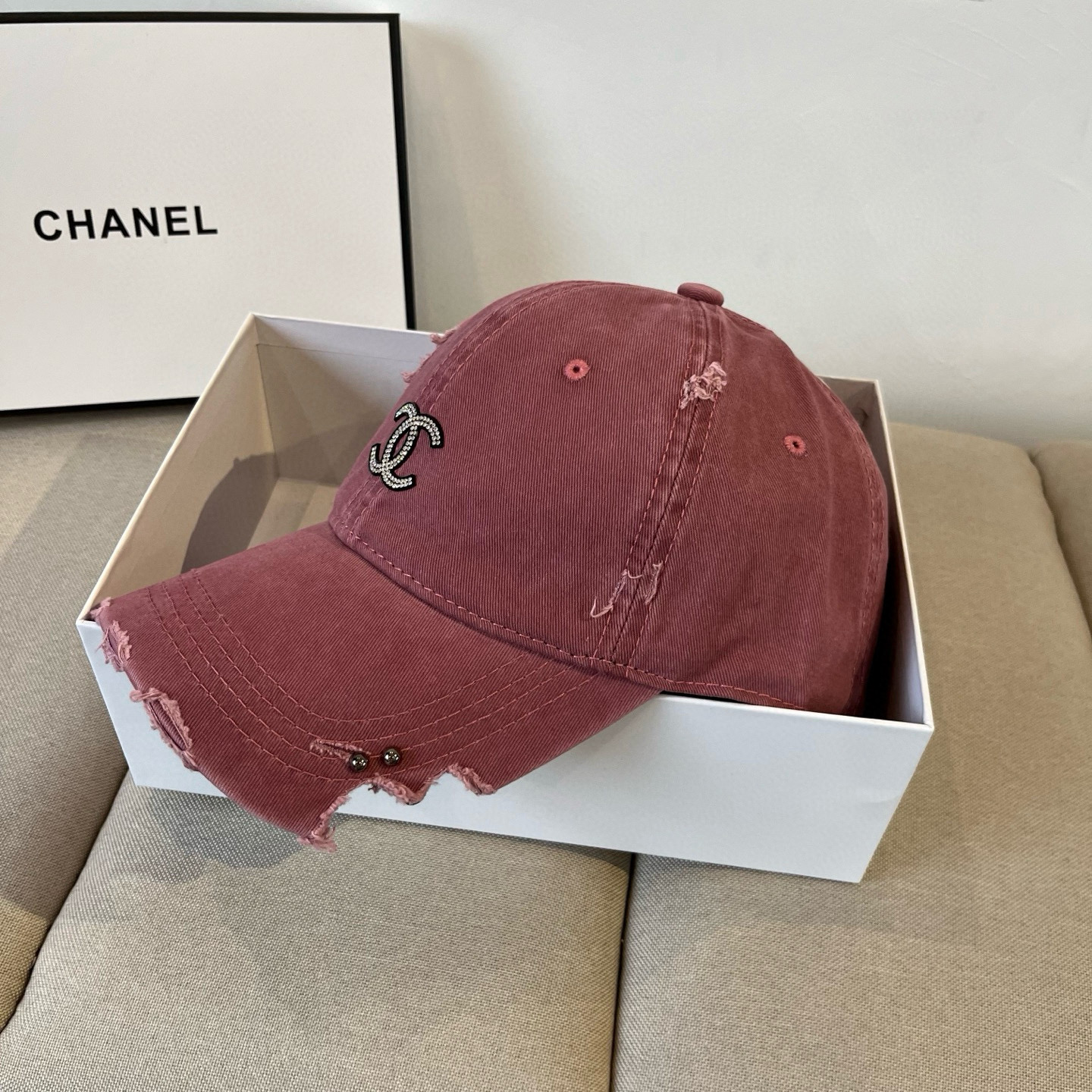 香奈儿CHANEL 新品棒球帽，小香经典简约，时尚休闲设计 跑量新品