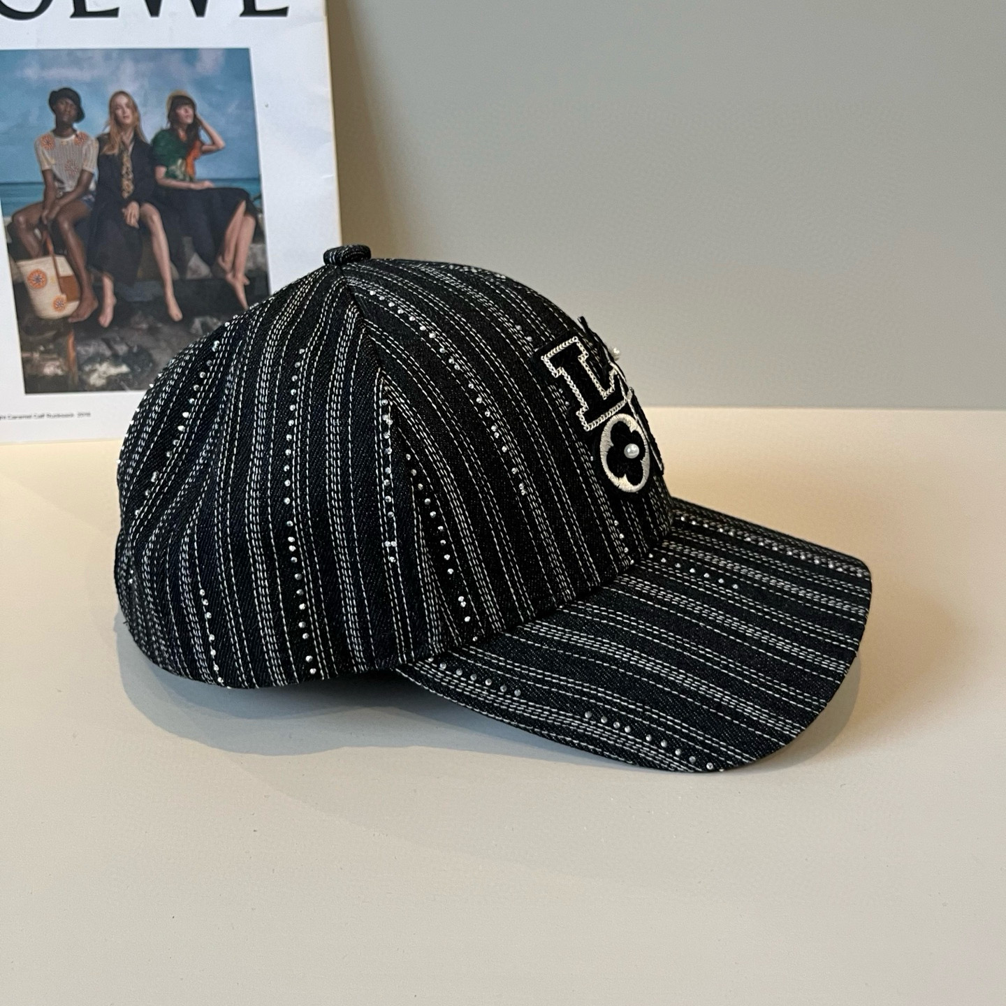 🧢路易威登棒球帽 LouisVuitton😍新款LV棒球帽，重工打造♥️高端大气，百搭款🤗男女通用！跑量