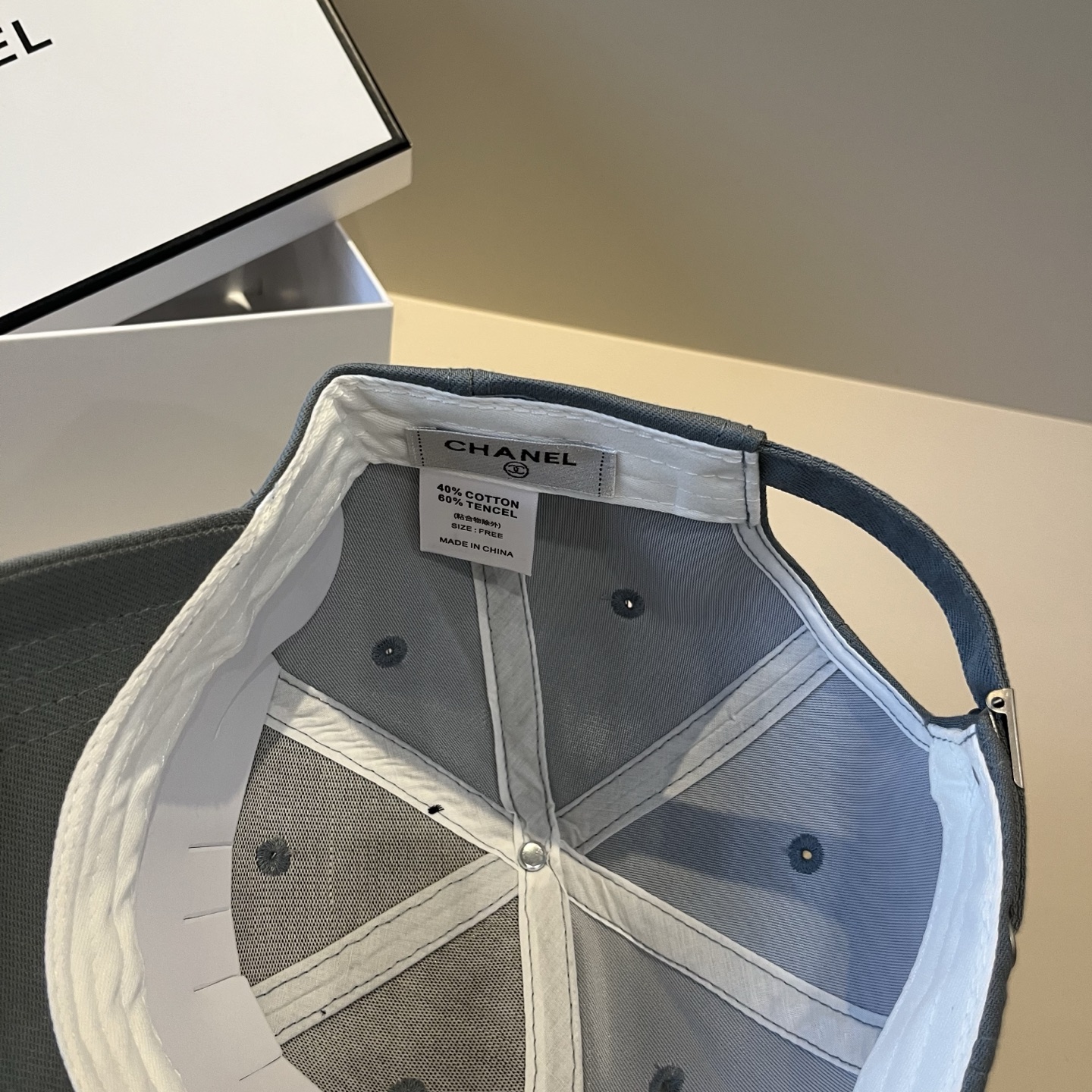 。香奈儿CHANEL 官方新品棒球帽，小香经典简约，时尚休闲设计 跑量新品