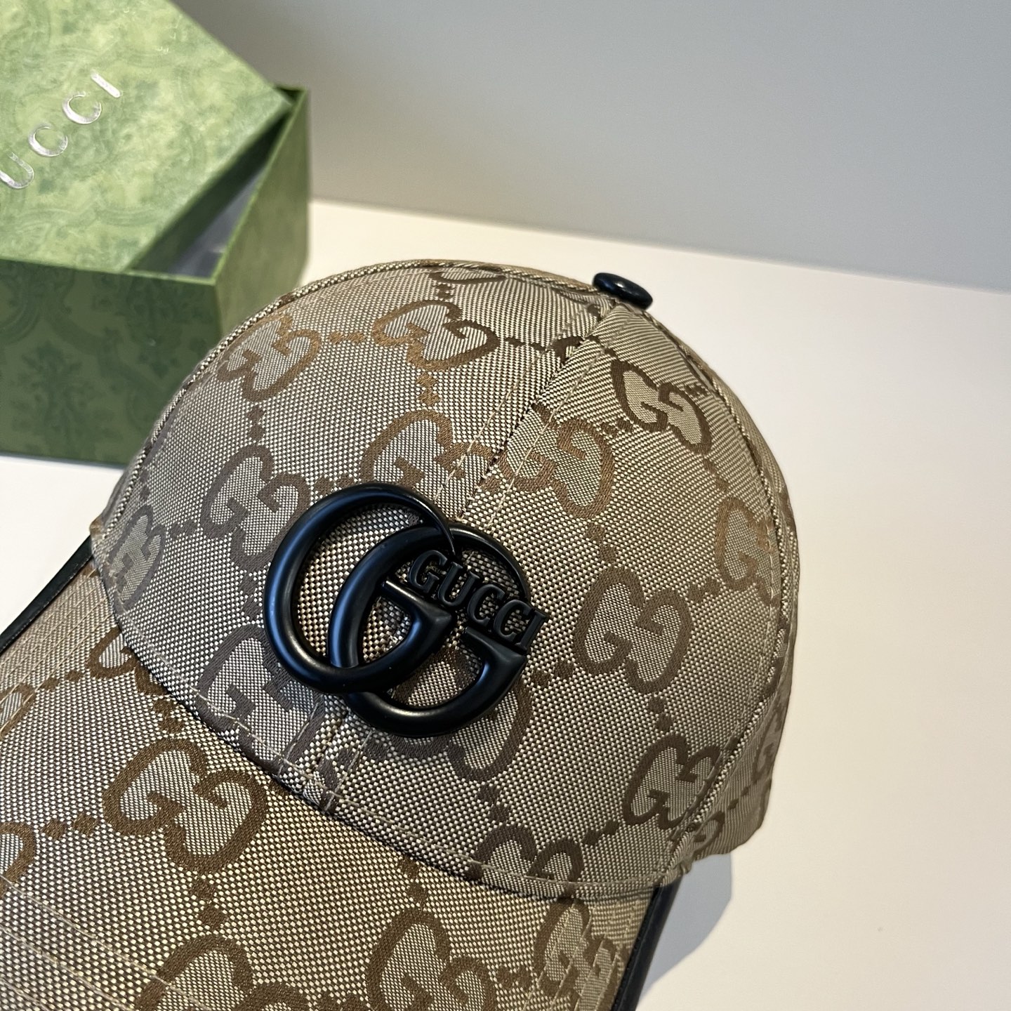  古奇棒球帽♥️GUCCI🧢官网新品，棒球帽，原单品质火爆来袭 。🎩 工艺非常精美 高档大气上档次！低调