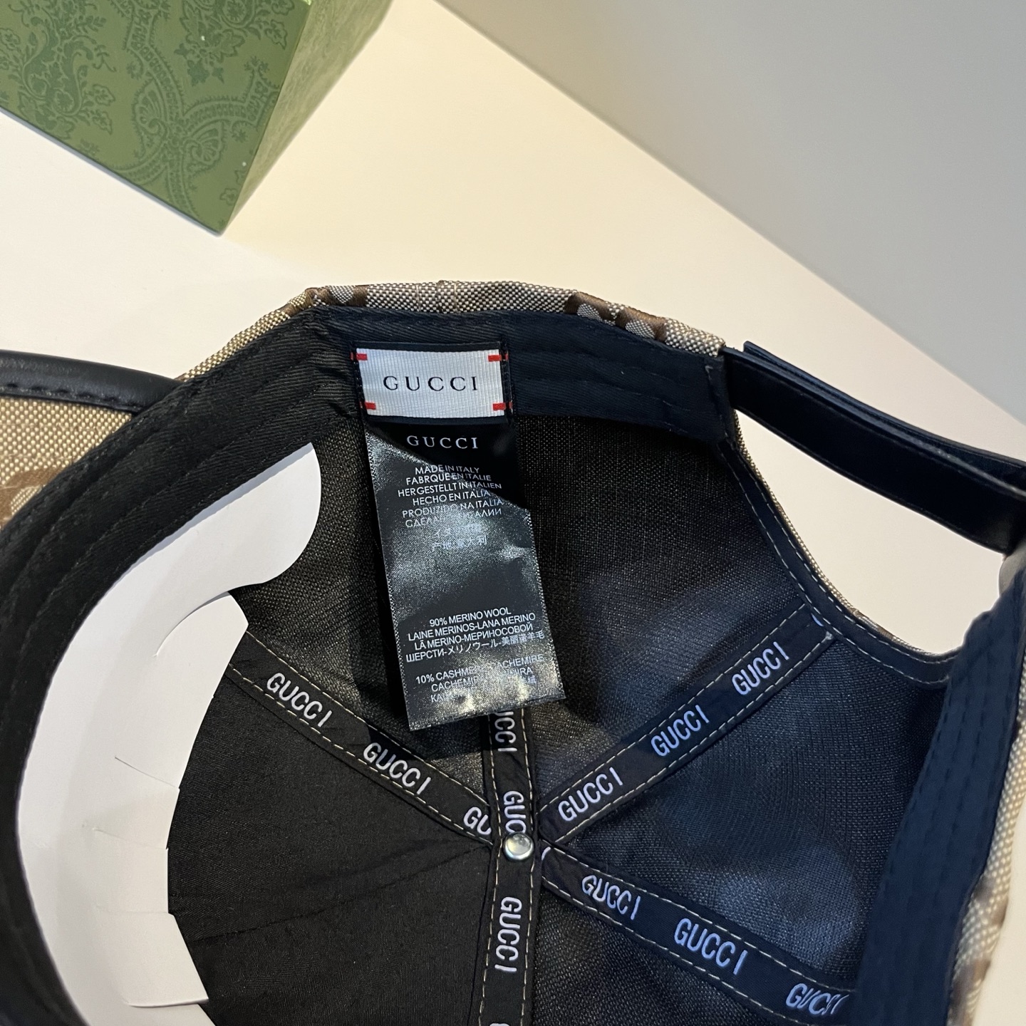  古奇棒球帽♥️GUCCI🧢官网新品，棒球帽，原单品质火爆来袭 。🎩 工艺非常精美 高档大气上档次！低调