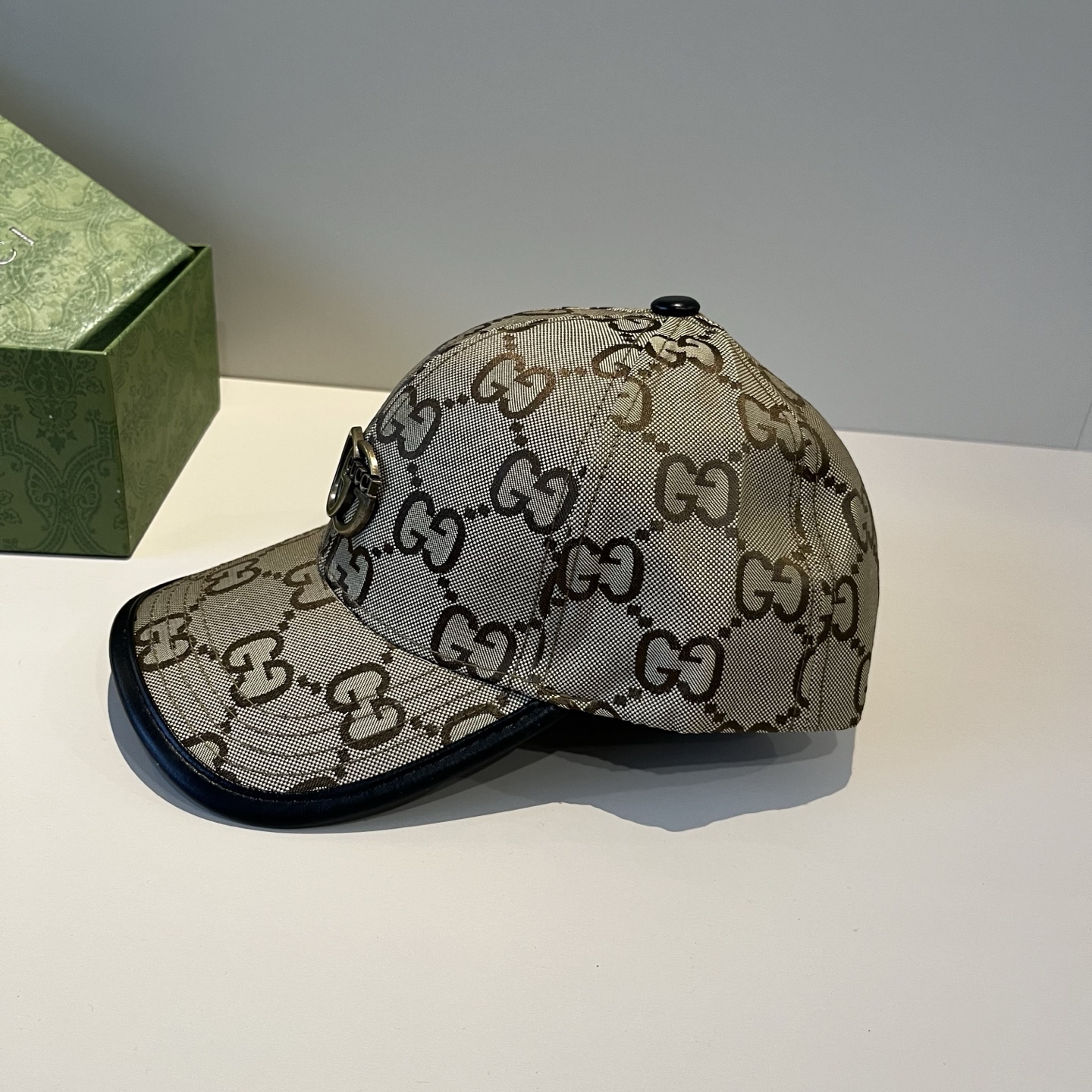  古奇棒球帽♥️GUCCI🧢官网新品，棒球帽，原单品质火爆来袭 。🎩 工艺非常精美 高档大气上档次！低调