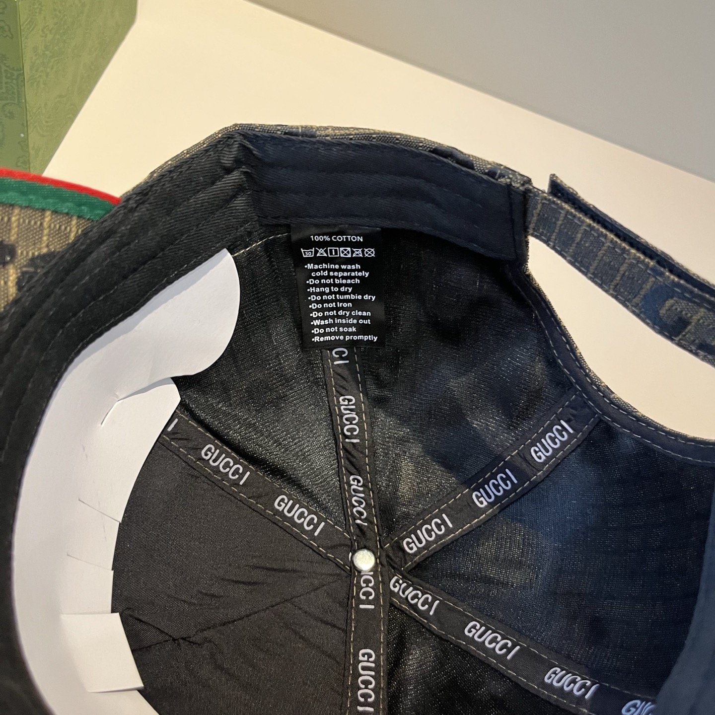  古奇棒球帽♥️GUCCI🧢官网新品，棒球帽，原单品质火爆来袭 。🎩 工艺非常精美 高档大气上档次！低调