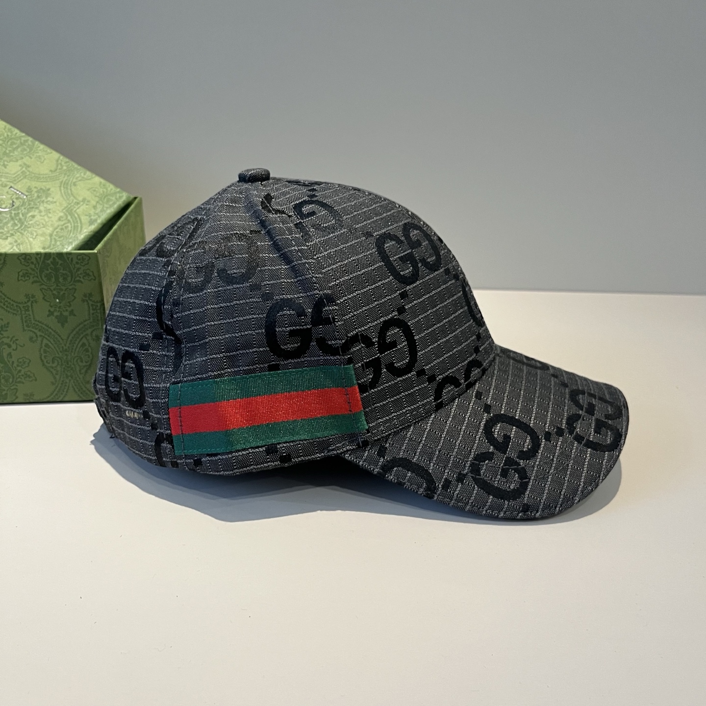 古奇棒球帽♥️GUCCI🧢官网新品，棒球帽，原单品质火爆来袭 。🎩 工艺非常精美 高档大气上档次！低调