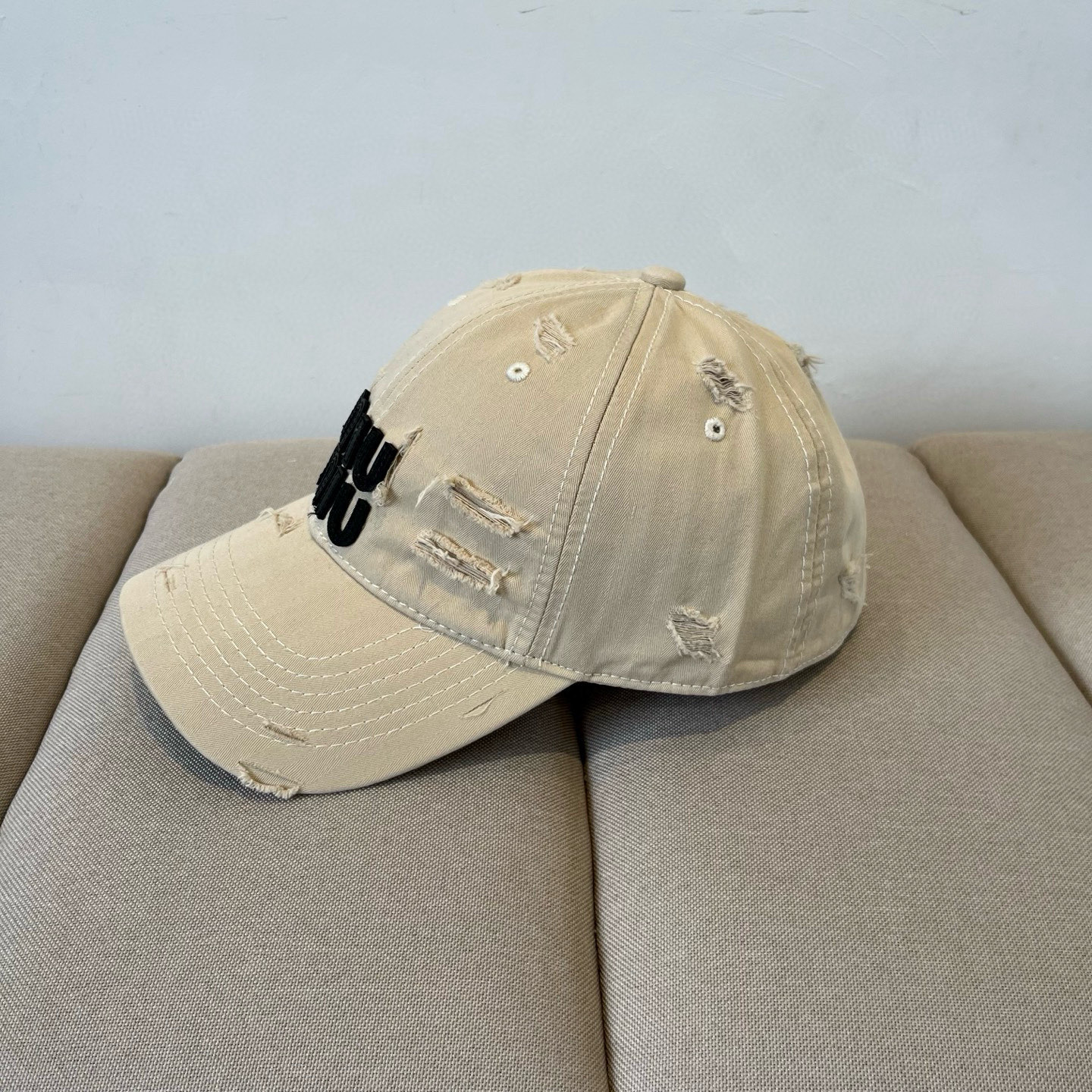  谬谬miumiu 原单春夏新款棒球帽，正品开模订制，原版做工细致质量超赞！