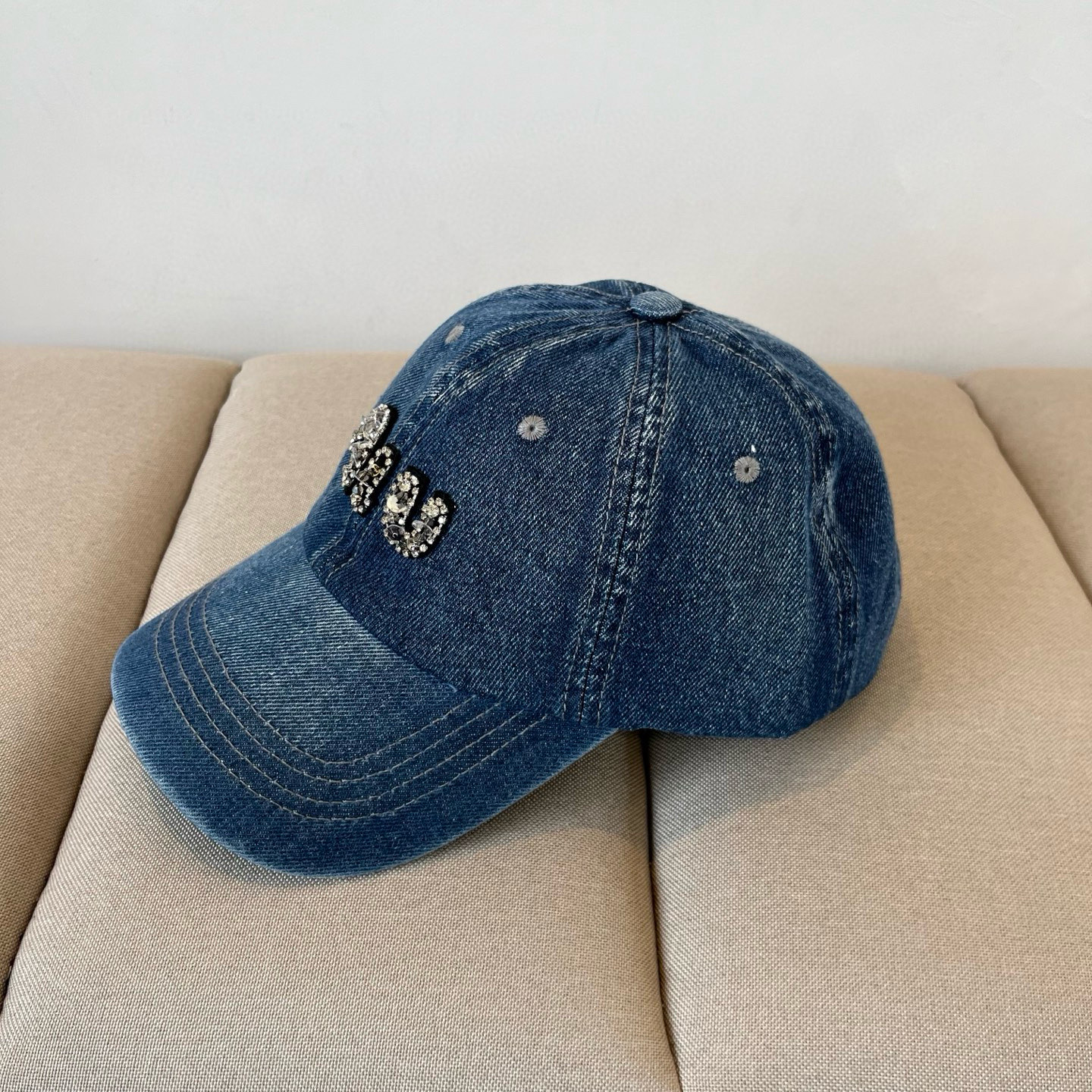  谬谬miumiu 原单春夏新款棒球帽，正品开模订制，原版做工细致质量超赞！