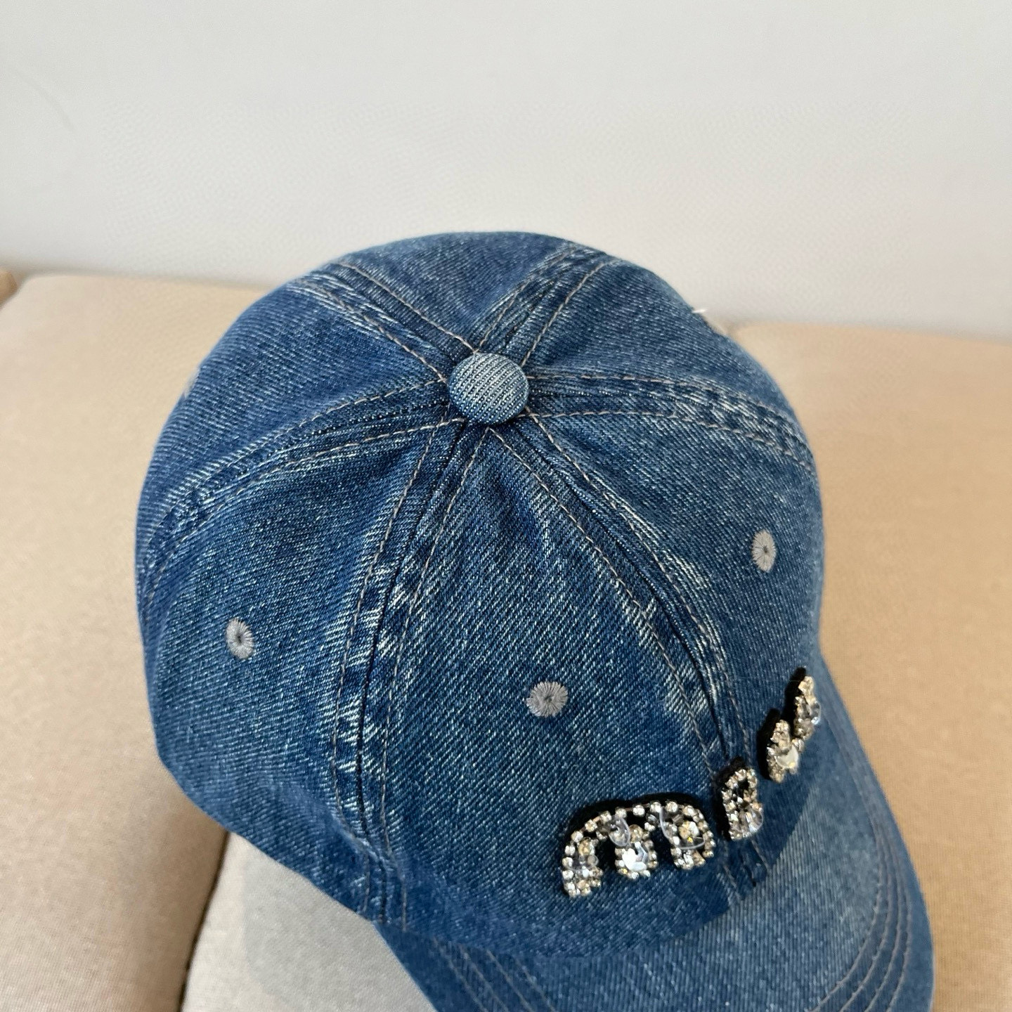  谬谬miumiu 原单春夏新款棒球帽，正品开模订制，原版做工细致质量超赞！