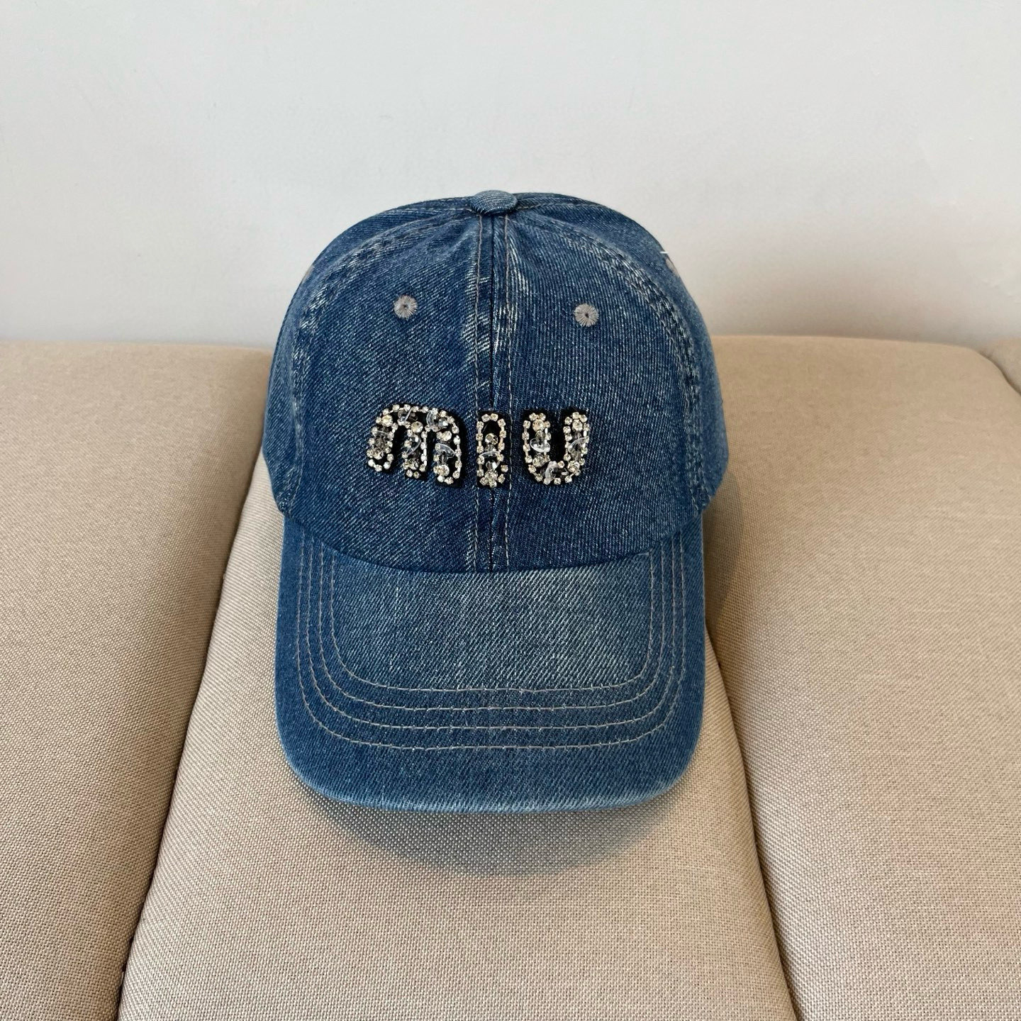  谬谬miumiu 原单春夏新款棒球帽，正品开模订制，原版做工细致质量超赞！