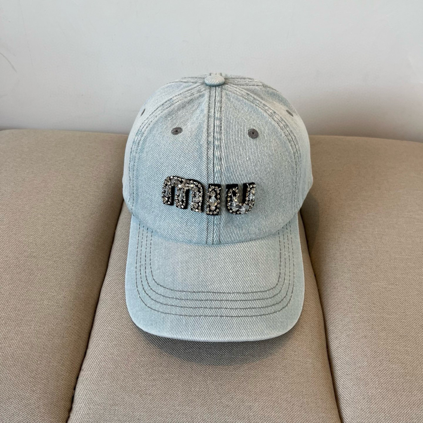  谬谬miumiu 原单春夏新款棒球帽，正品开模订制，原版做工细致质量超赞！