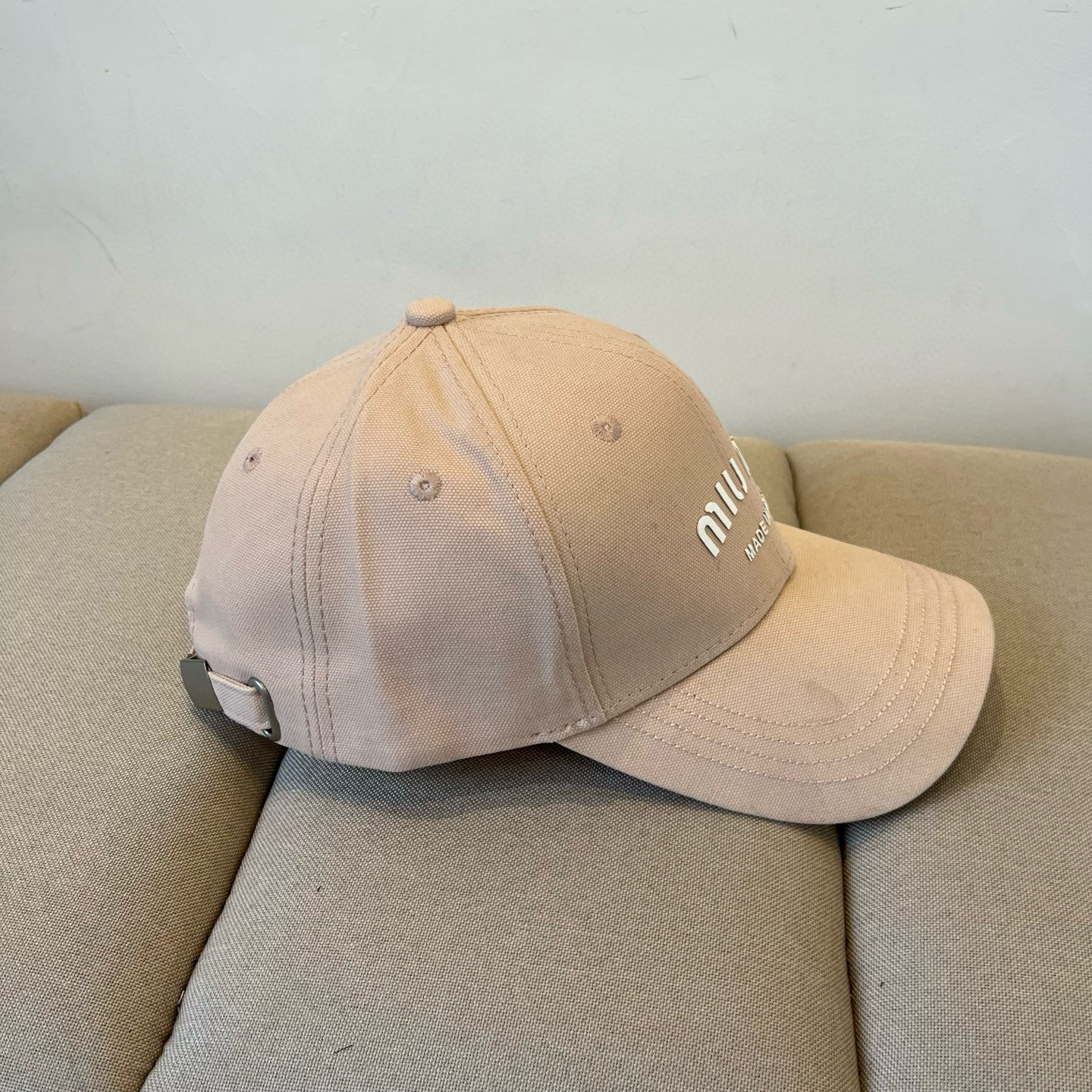  谬谬miumiu 原单春夏新款棒球帽，正品开模订制，原版做工细致质量超赞！