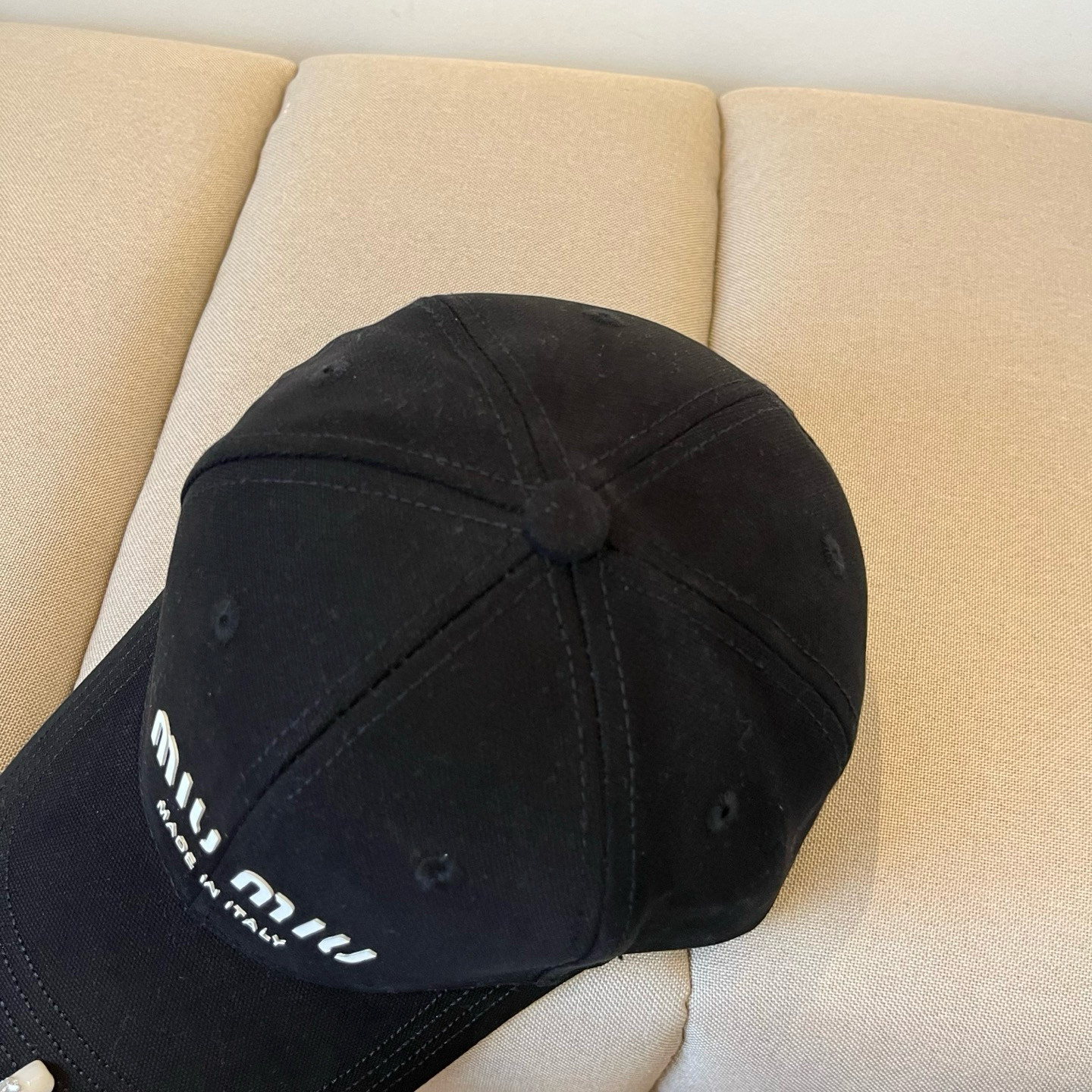  谬谬miumiu 原单春夏新款棒球帽，正品开模订制，原版做工细致质量超赞！