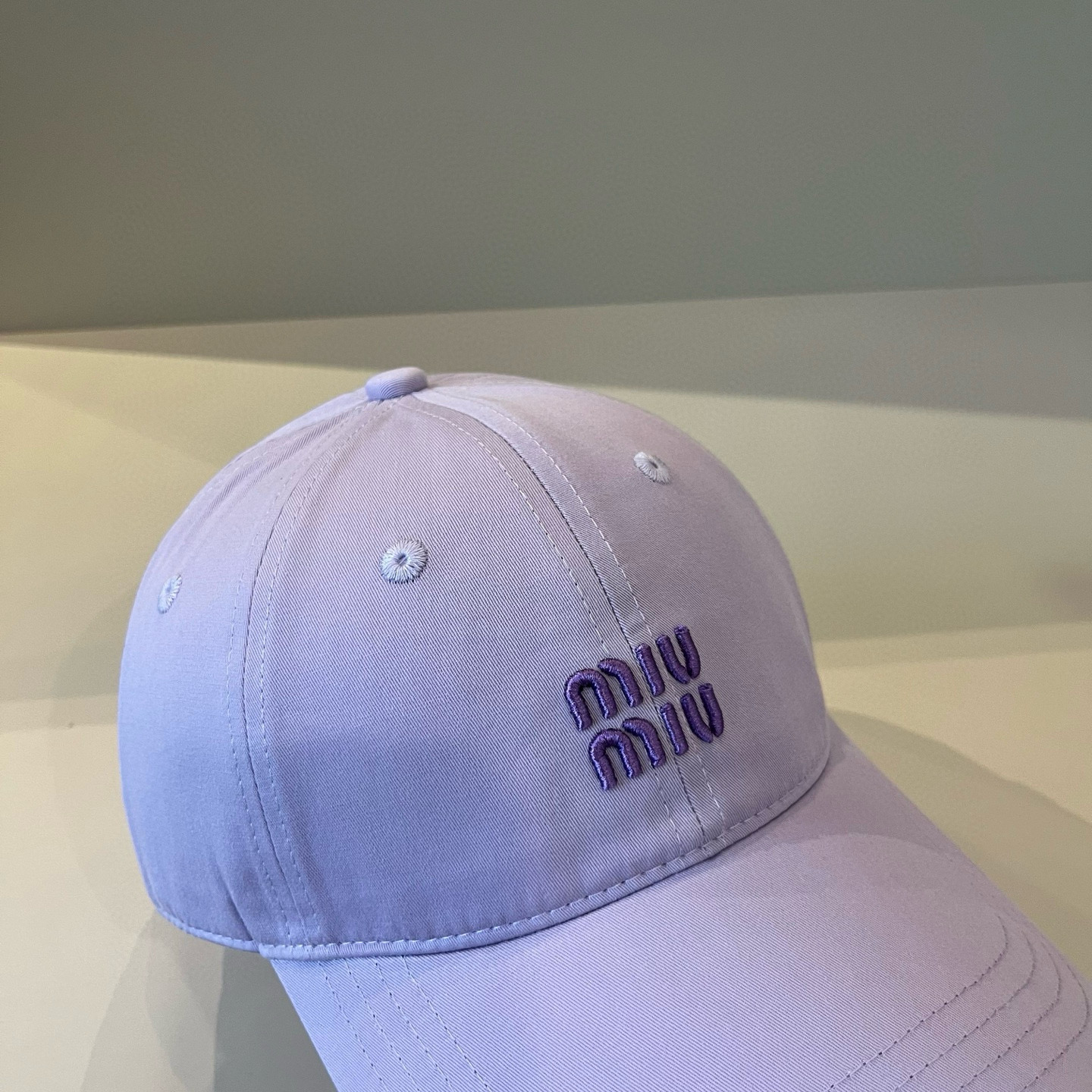  谬谬miumiu 原单春夏新款棒球帽，正品开模订制，原版做工细致质量超赞！