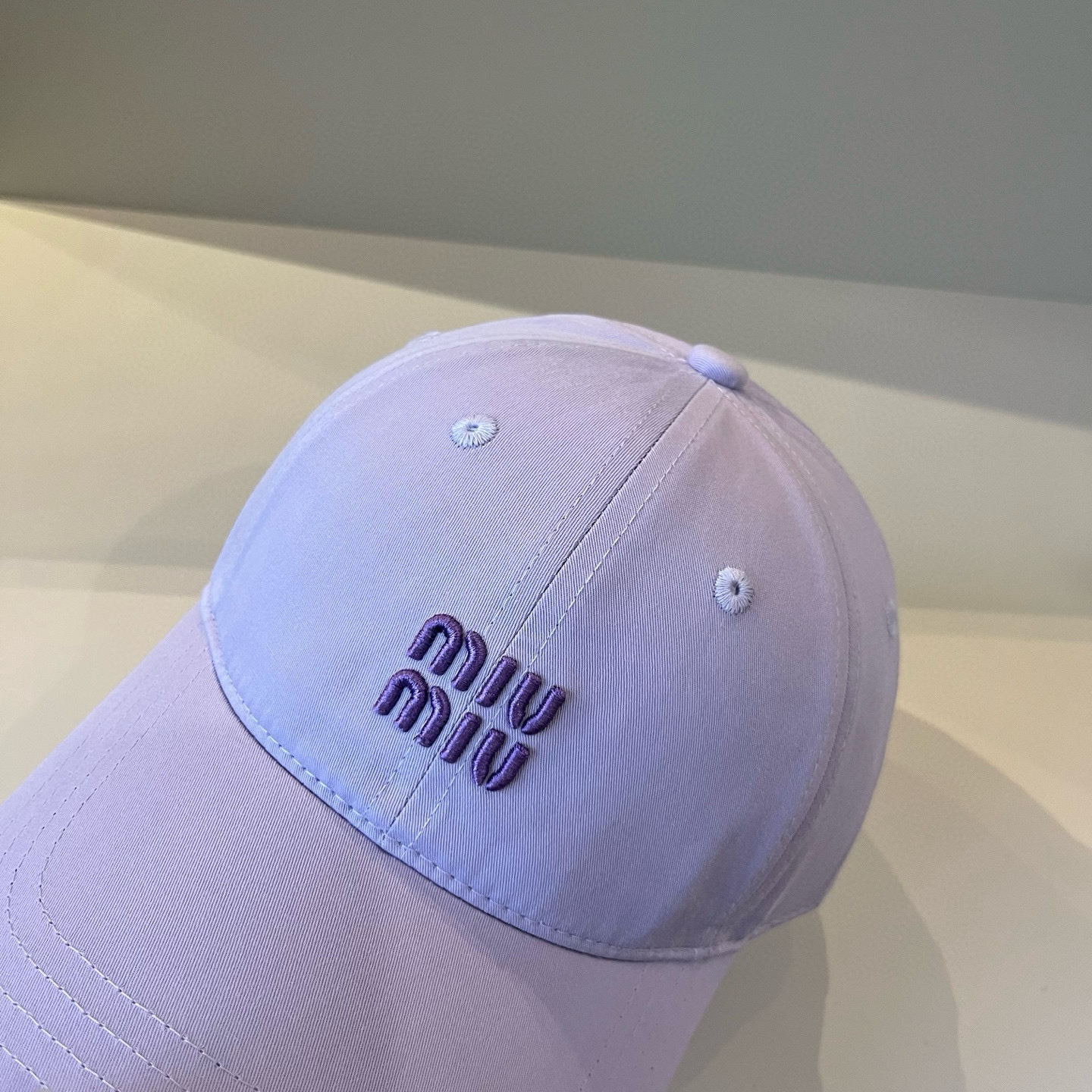  谬谬miumiu 原单春夏新款棒球帽，正品开模订制，原版做工细致质量超赞！