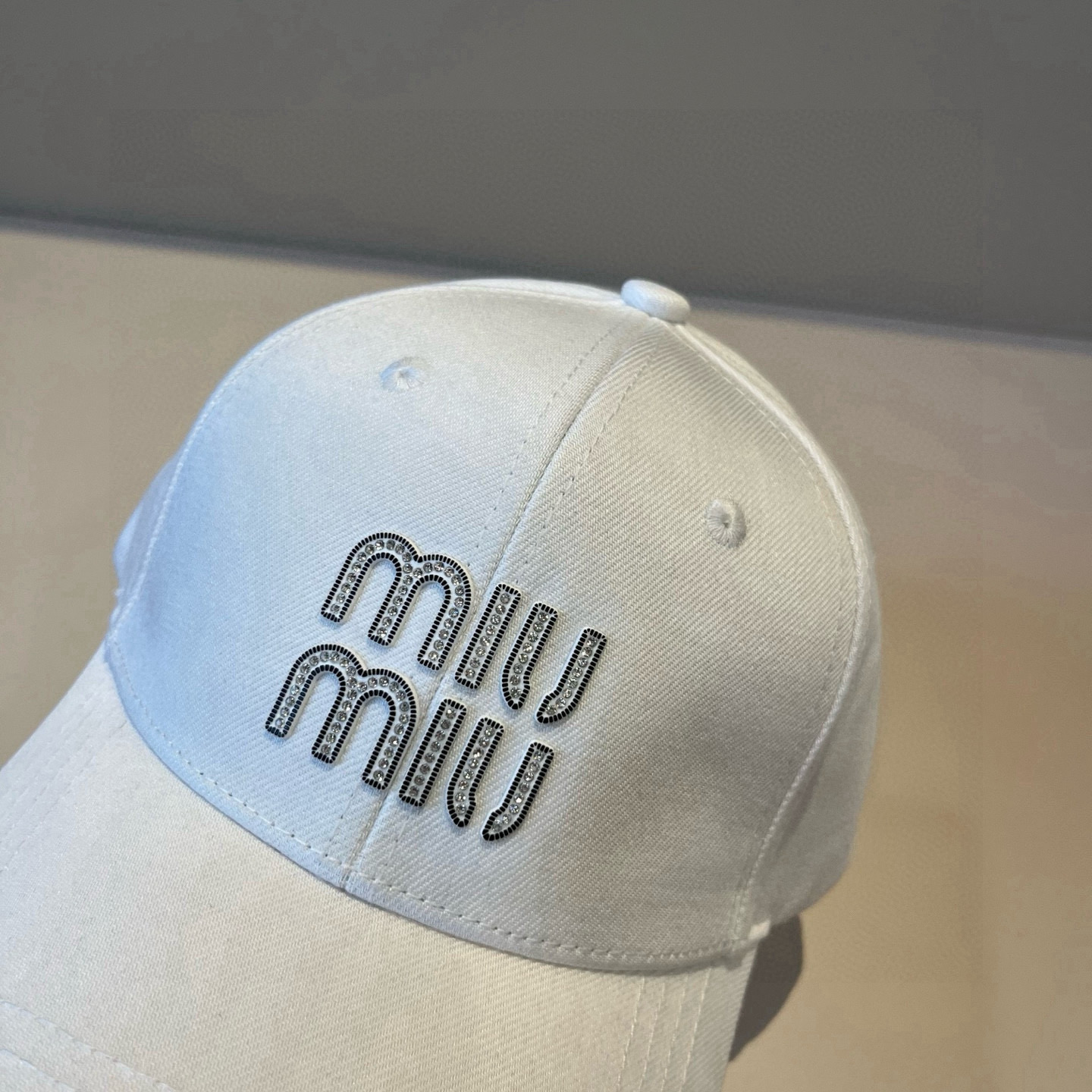  谬谬miumiu 原单春夏新款棒球帽，正品开模订制，原版做工细致质量超赞！