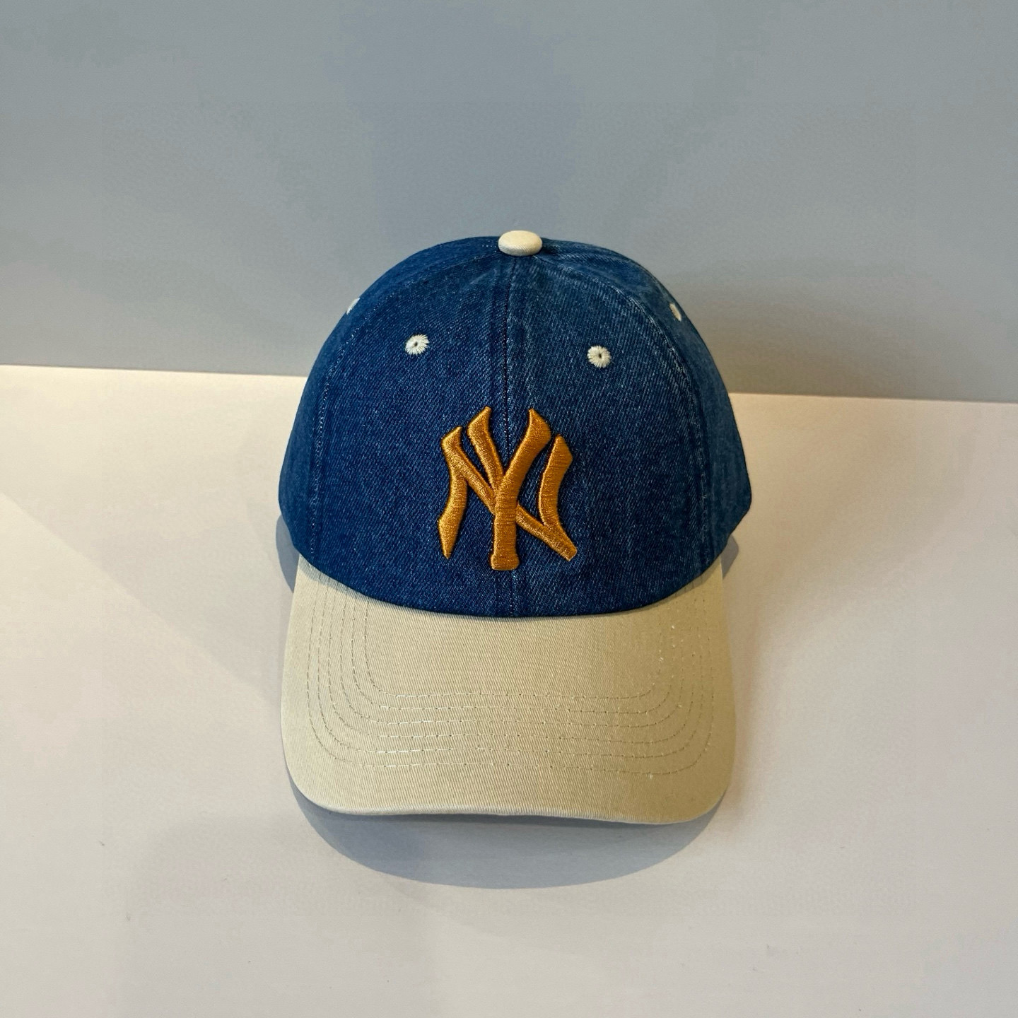  新品ꫛꫀꪝ ❥——❤专柜品质，细节就是完美
MLB拼接新款 官网步上新Ny🧢，代购版本 质量看细节好！