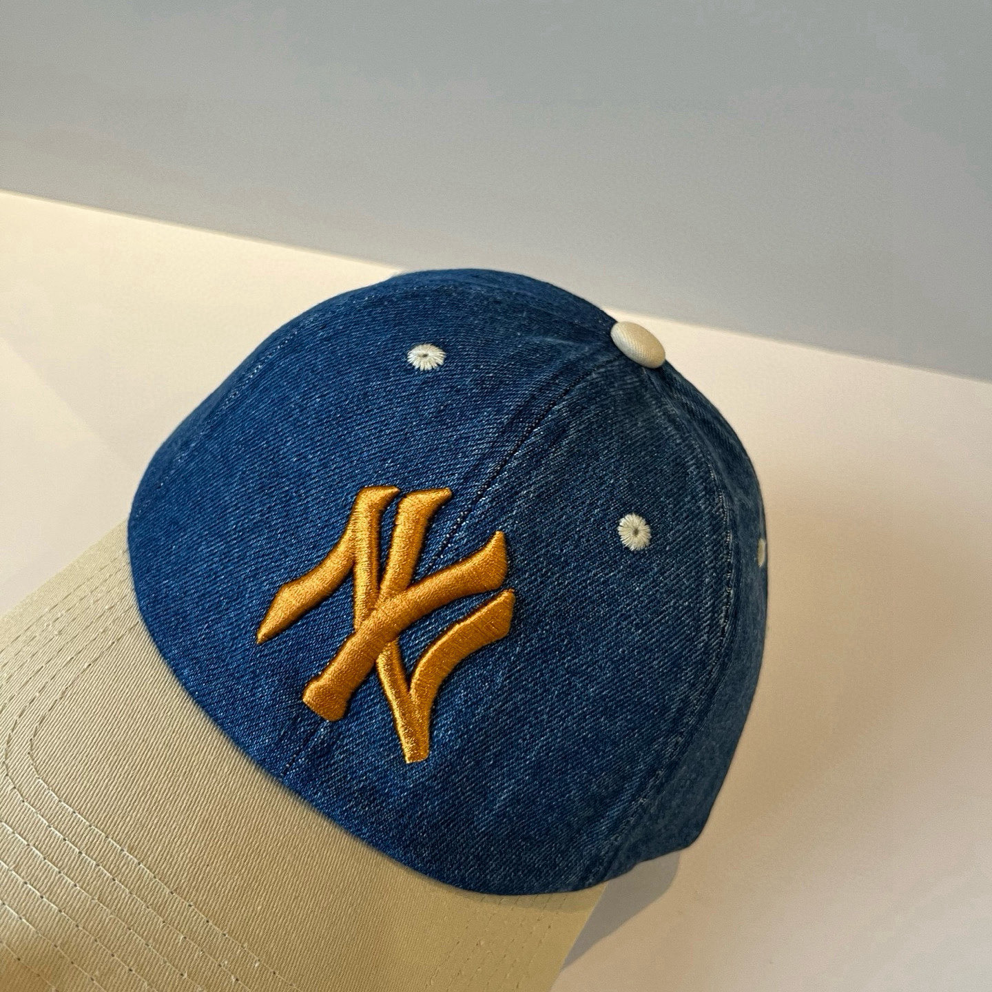  新品ꫛꫀꪝ ❥——❤专柜品质，细节就是完美
MLB拼接新款 官网步上新Ny🧢，代购版本 质量看细节好！