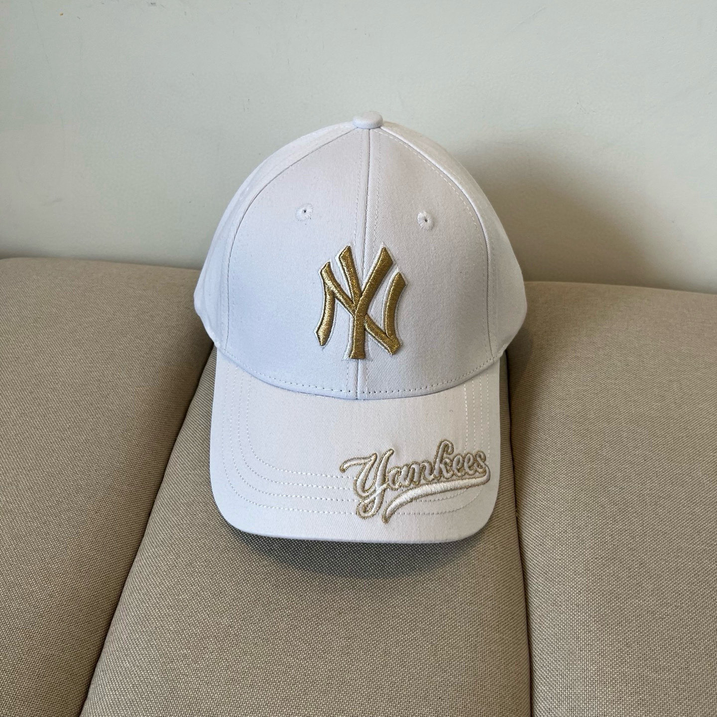  新品ꫛꫀꪝ ❥——❤专柜品质，细节就是完美
MLB拼接新款 官网步上新Ny🧢，代购版本 质量看细节好！