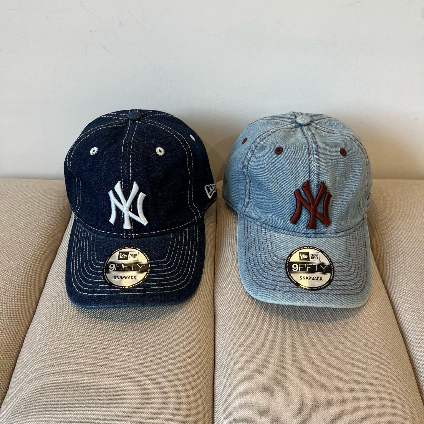  新品ꫛꫀꪝ ❥——❤专柜品质，细节就是完美
MLB拼接新款 官网步上新Ny🧢，代购版本 质量看细节好！