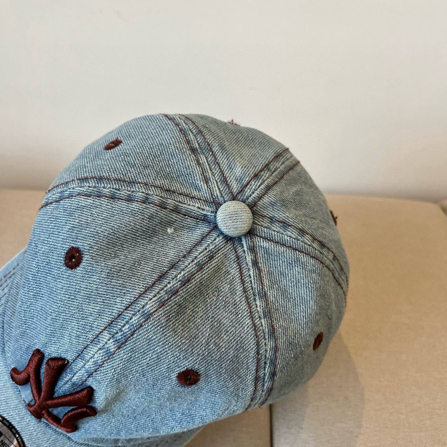  新品ꫛꫀꪝ ❥——❤专柜品质，细节就是完美
MLB拼接新款 官网步上新Ny🧢，代购版本 质量看细节好！