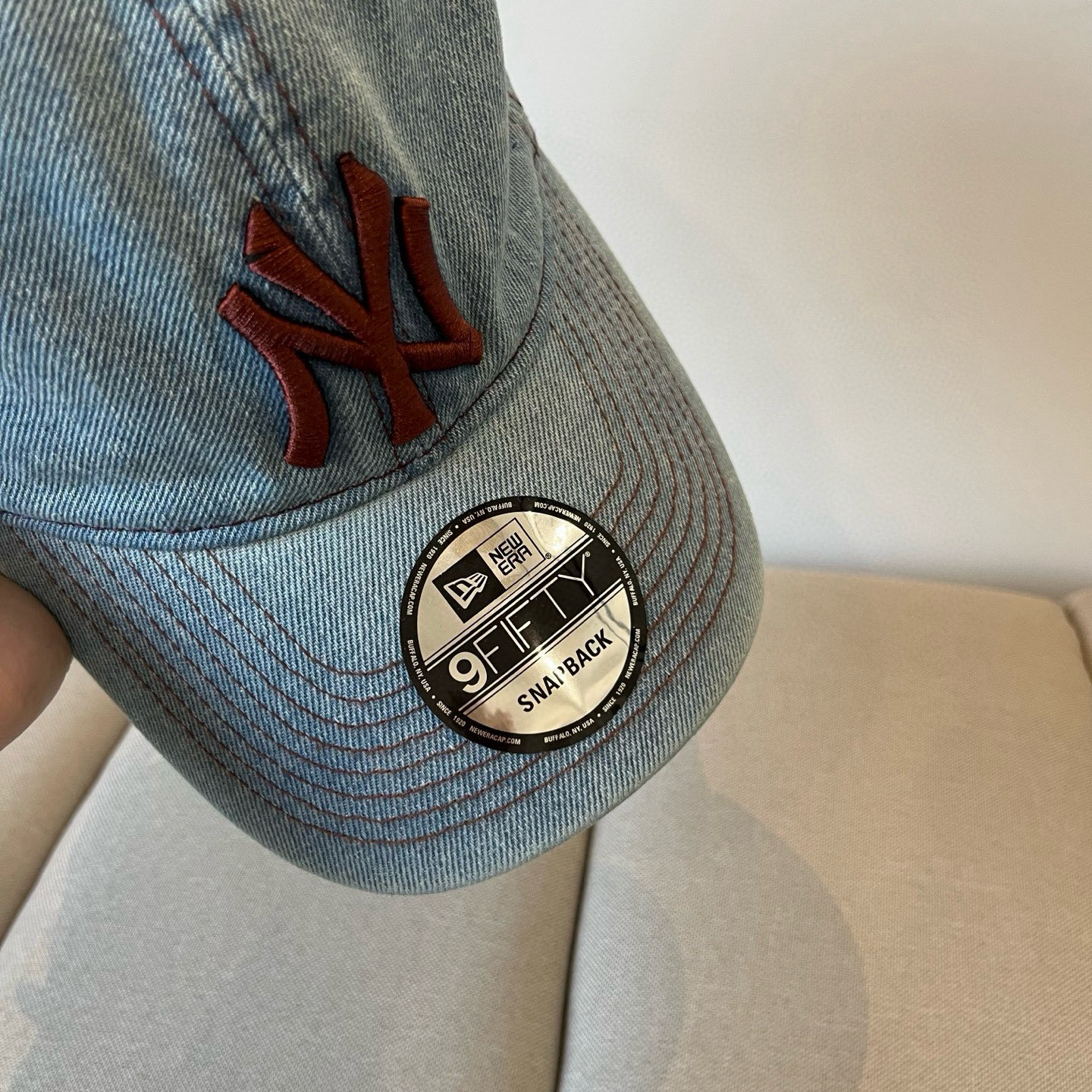  新品ꫛꫀꪝ ❥——❤专柜品质，细节就是完美
MLB拼接新款 官网步上新Ny🧢，代购版本 质量看细节好！