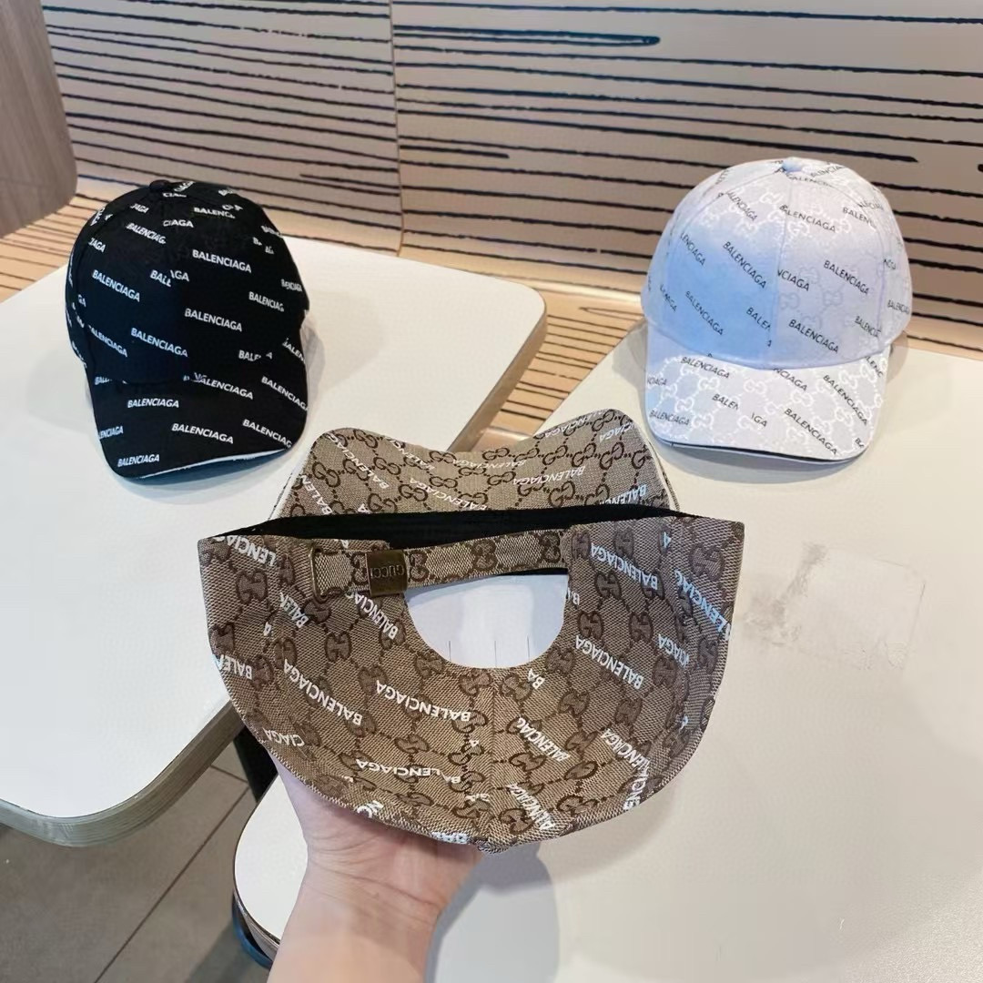  BALENCIAGA巴黎世家新款logo棒球帽，很酷的色系，男女佩戴都有不同style，第一批抢先出货