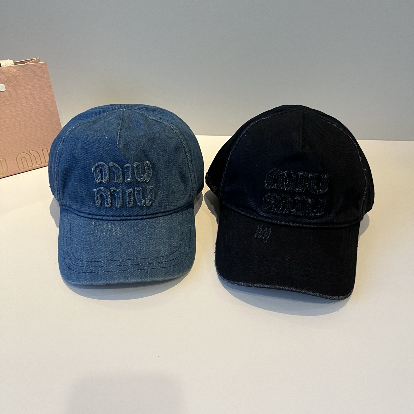  谬谬miumiu 原单春夏新款棒球帽，正品开模订制，原版做工细致质量超赞！