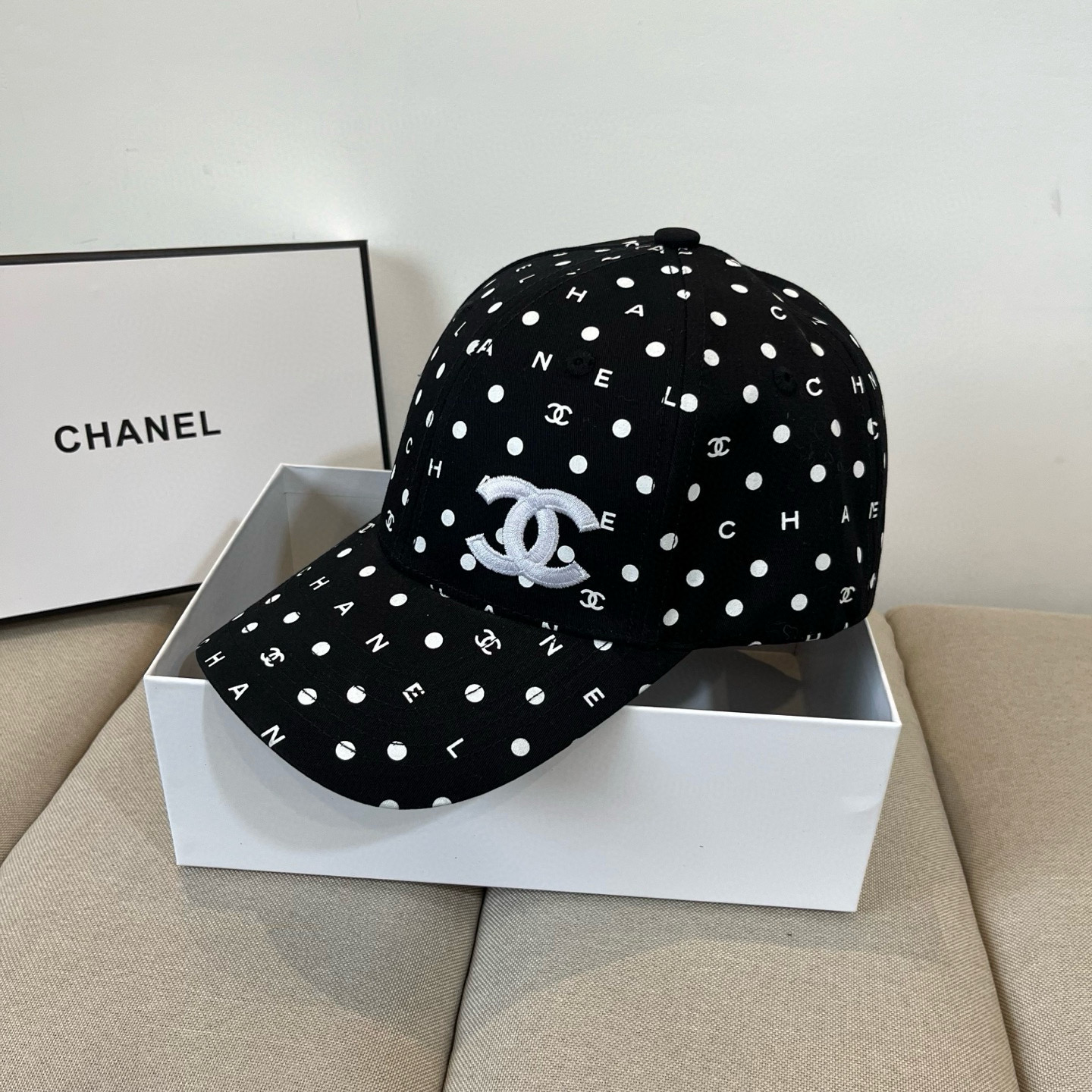 🆕香奈儿CHANEL 新品棒球帽，小香经典简约，时尚休闲设计 跑量新品
