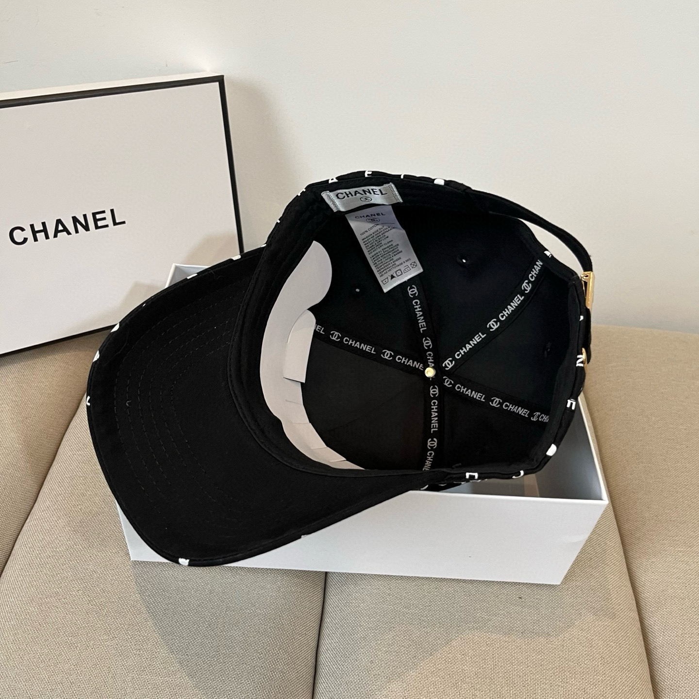 🆕香奈儿CHANEL 新品棒球帽，小香经典简约，时尚休闲设计 跑量新品