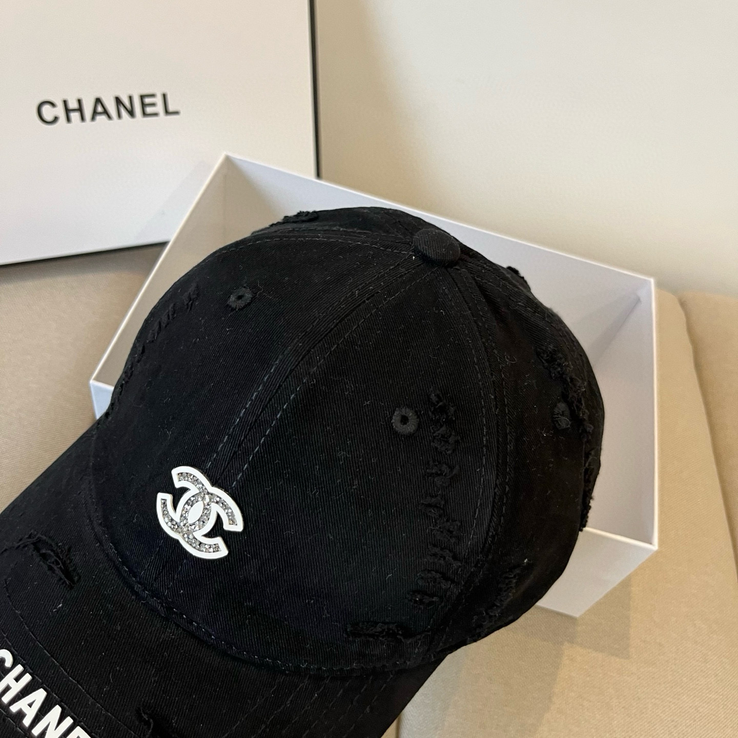 🆕香奈儿CHANEL 新品棒球帽，小香经典简约，时尚休闲设计 跑量新品