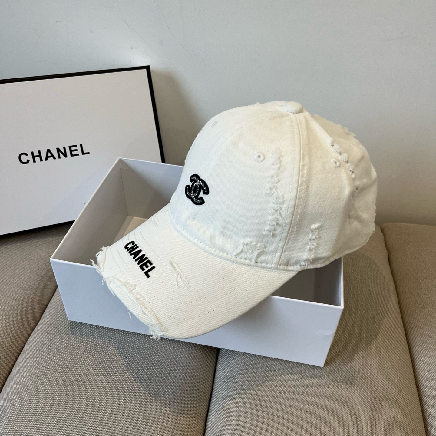 🆕香奈儿CHANEL 新品棒球帽，小香经典简约，时尚休闲设计 跑量新品