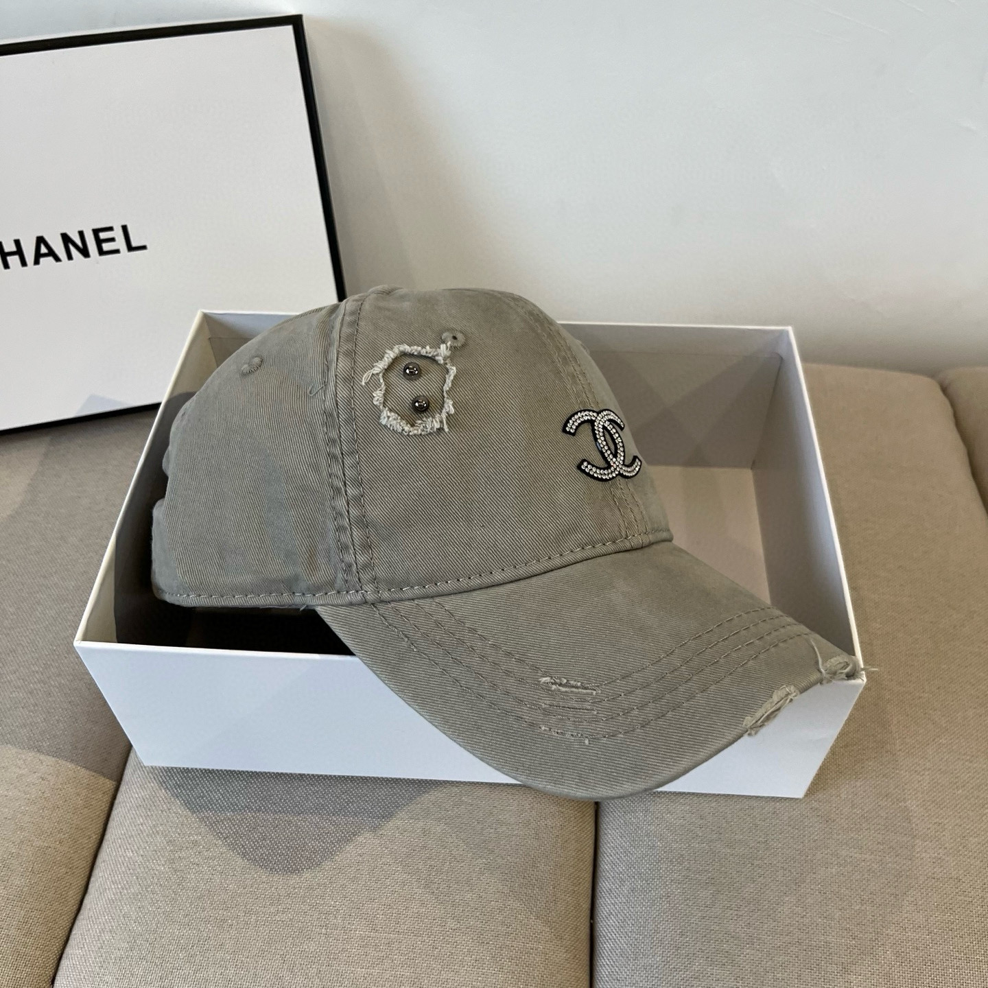 🆕香奈儿CHANEL 新品棒球帽，小香经典简约，时尚休闲设计 跑量新品