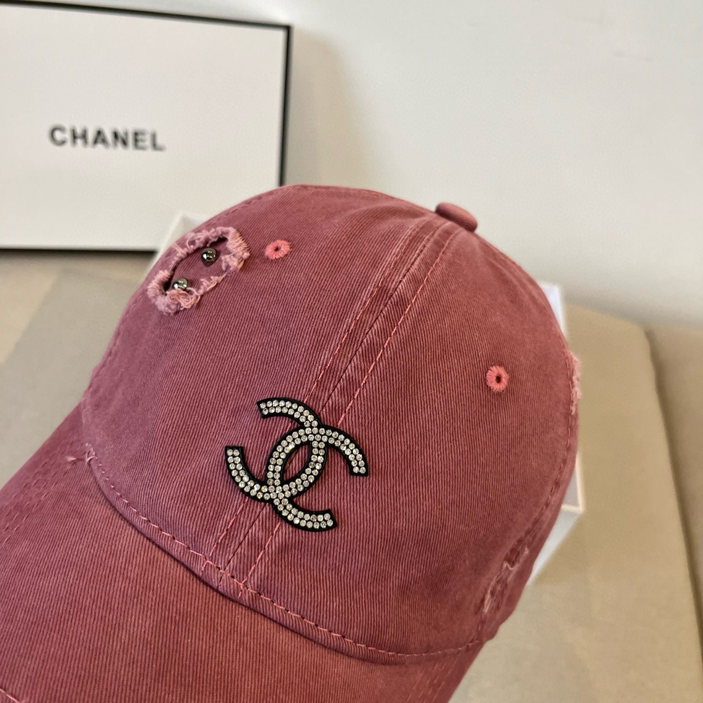 🆕香奈儿CHANEL 新品棒球帽，小香经典简约，时尚休闲设计 跑量新品