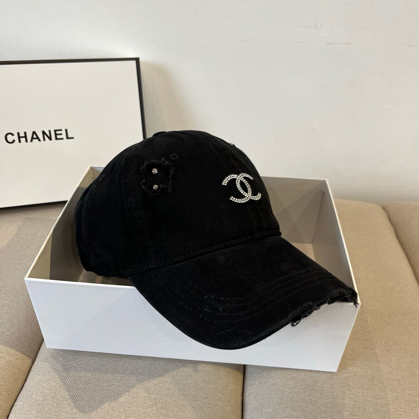 🆕香奈儿CHANEL 新品棒球帽，小香经典简约，时尚休闲设计 跑量新品