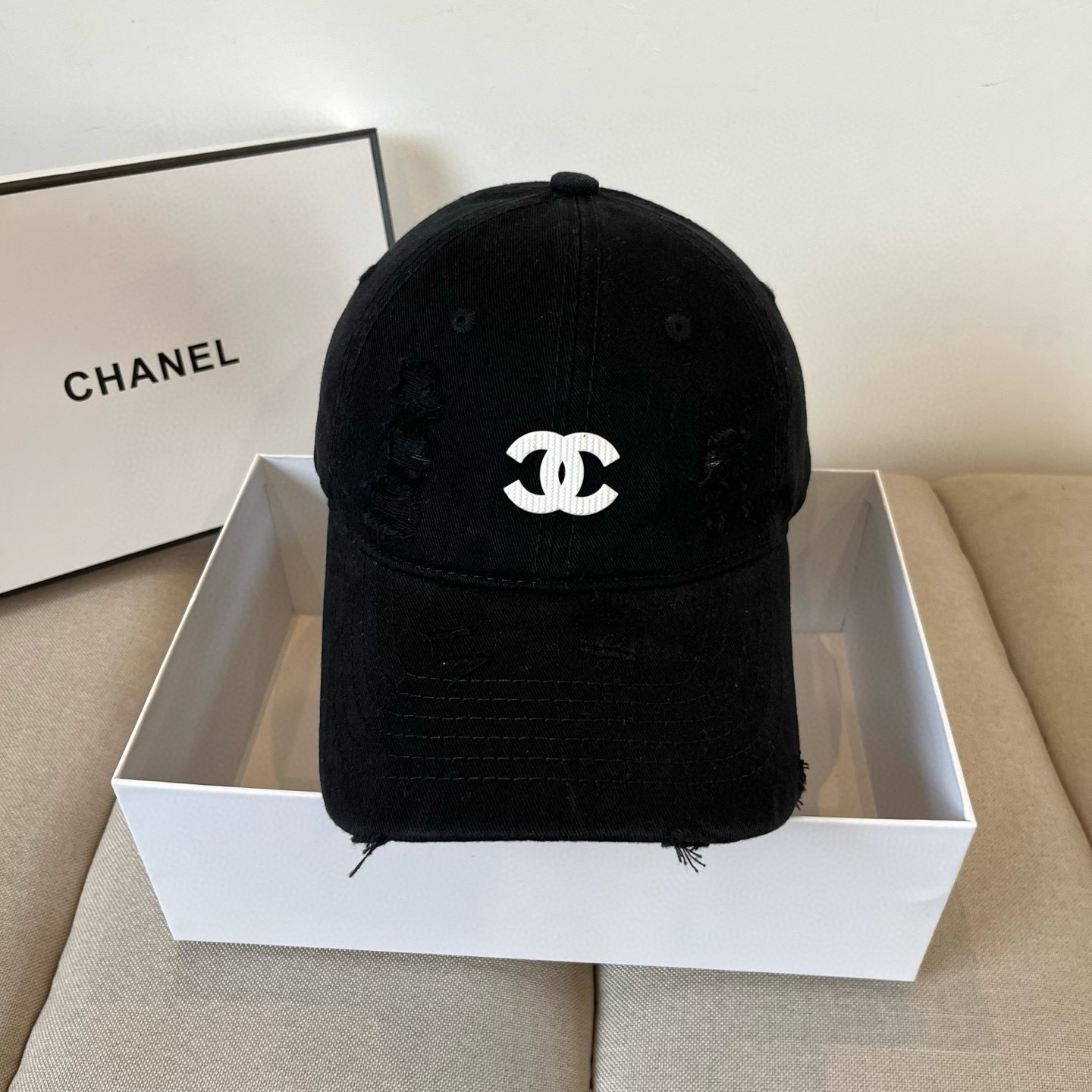 🆕香奈儿CHANEL 新品棒球帽，小香经典简约，时尚休闲设计 跑量新品
