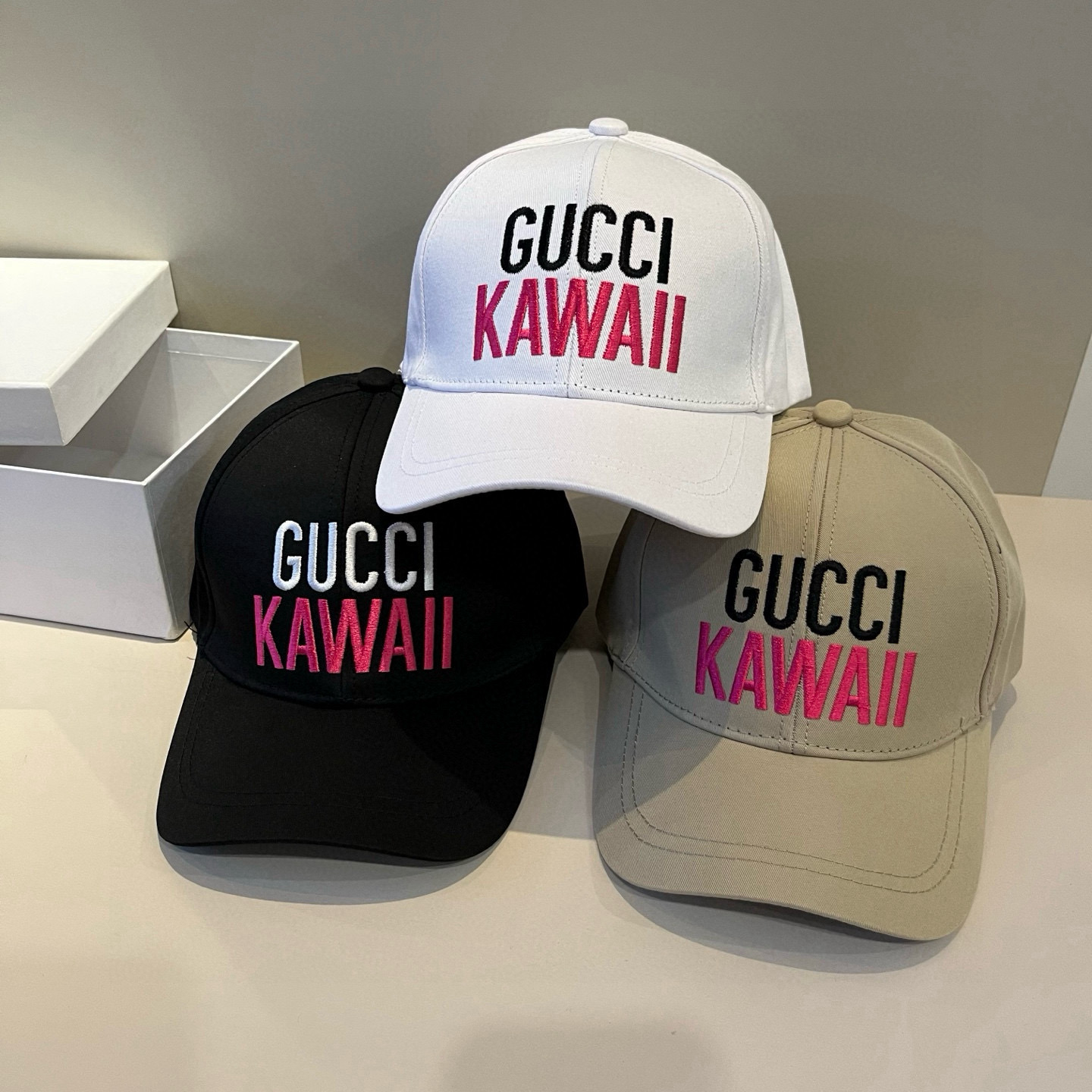  古奇棒球帽♥️GUCCI🧢官网新品，棒球帽，原单品质火爆来袭 。🎩 工艺非常精美 高档大气上档次！低调