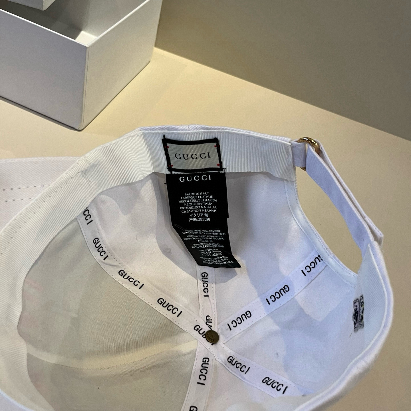  古奇棒球帽♥️GUCCI🧢官网新品，棒球帽，原单品质火爆来袭 。🎩 工艺非常精美 高档大气上档次！低调