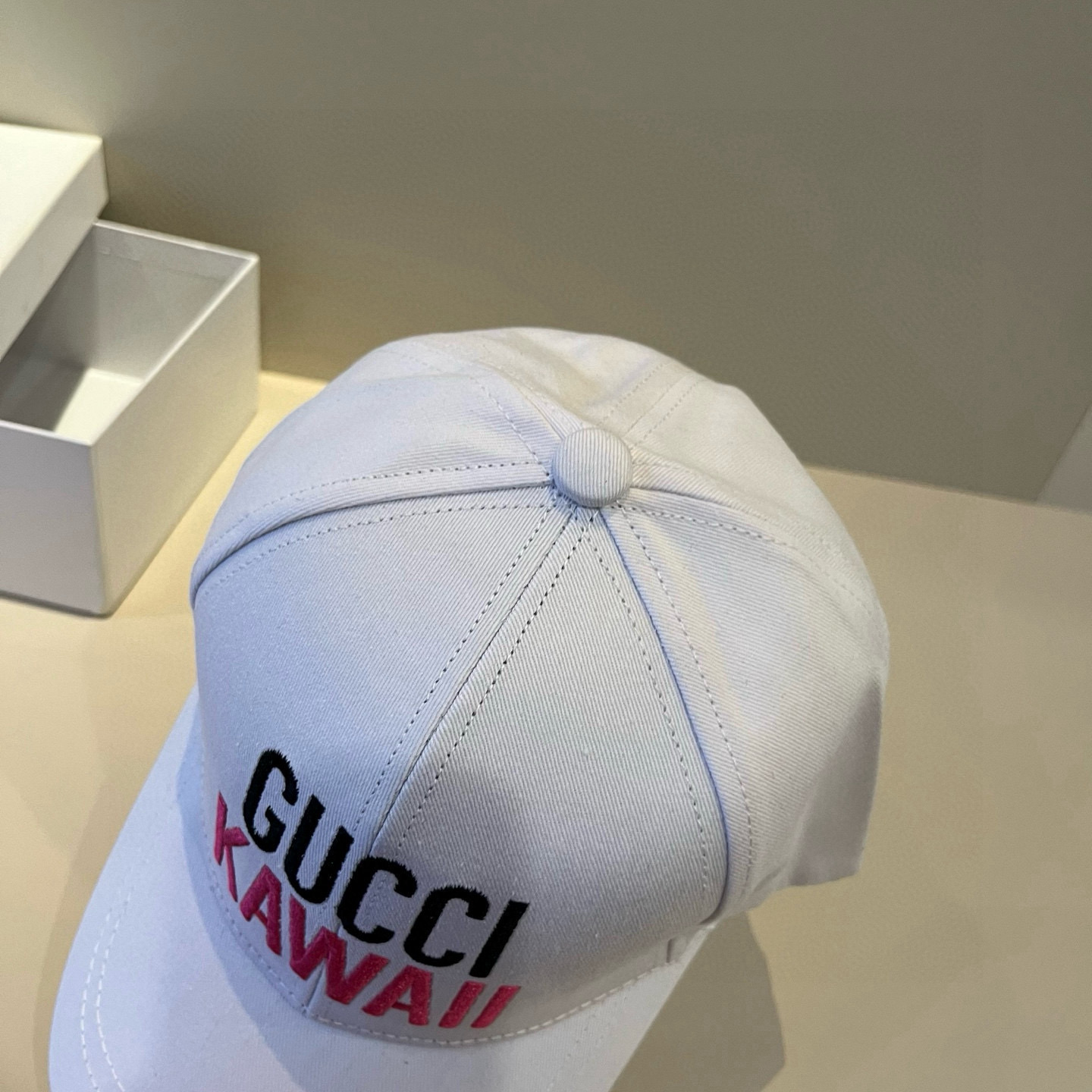  古奇棒球帽♥️GUCCI🧢官网新品，棒球帽，原单品质火爆来袭 。🎩 工艺非常精美 高档大气上档次！低调