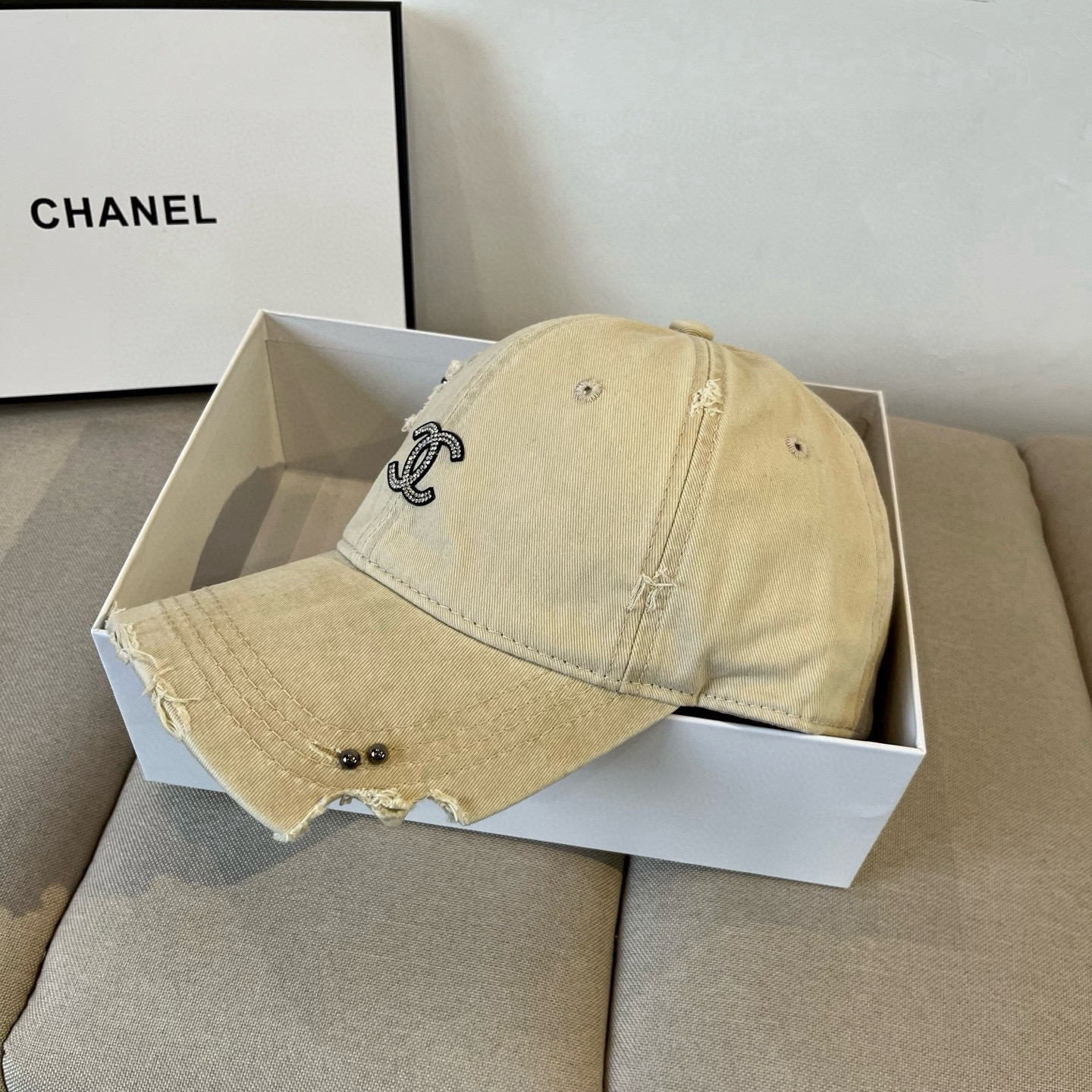  香奈儿CHANEL 新品棒球帽，小香经典简约，时尚休闲设计 跑量新品