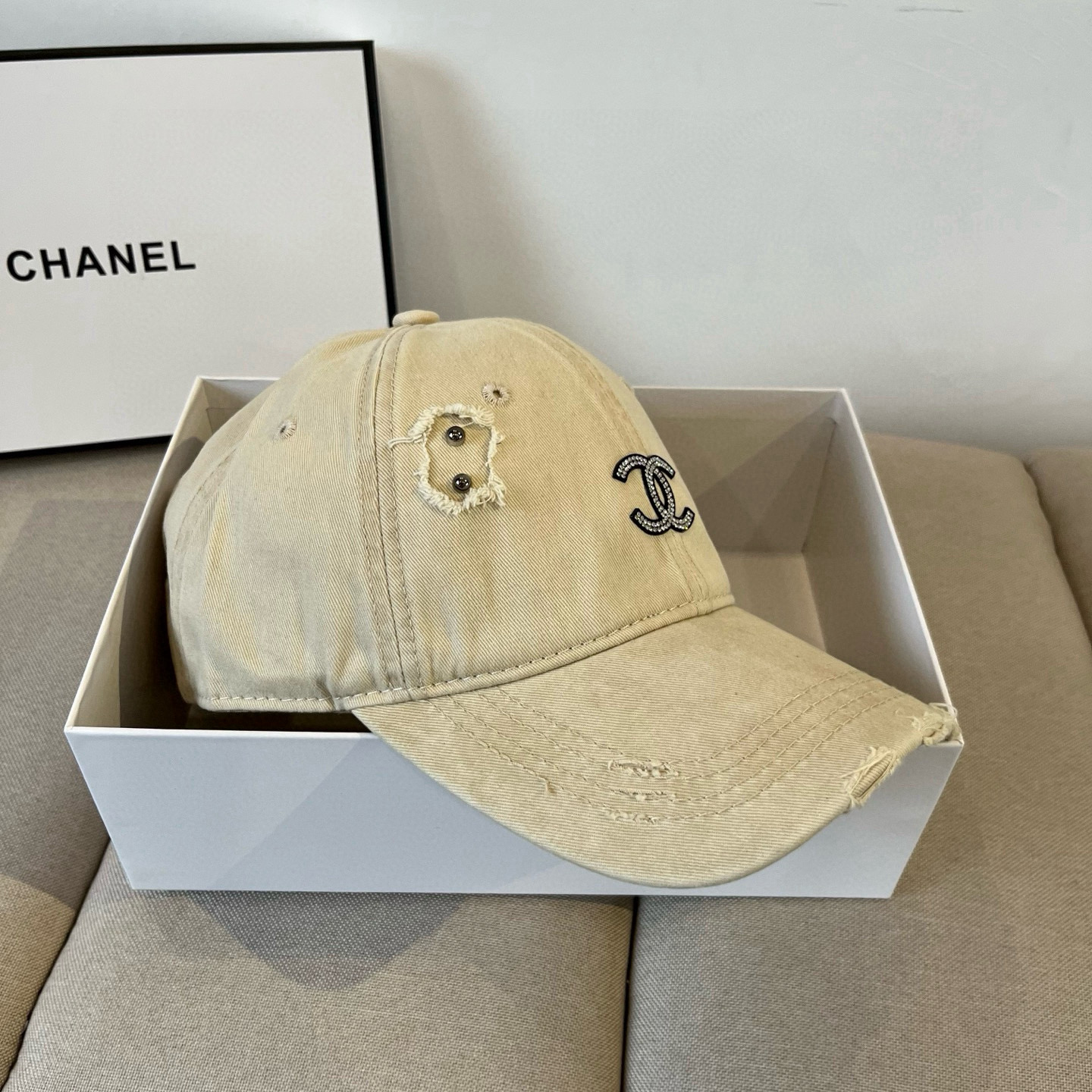  香奈儿CHANEL 新品棒球帽，小香经典简约，时尚休闲设计 跑量新品