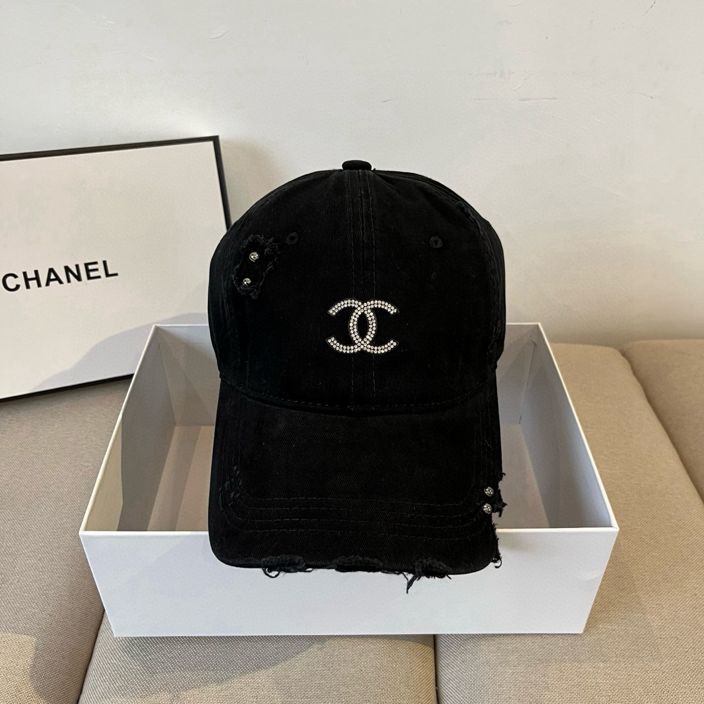  香奈儿CHANEL 新品棒球帽，小香经典简约，时尚休闲设计 跑量新品