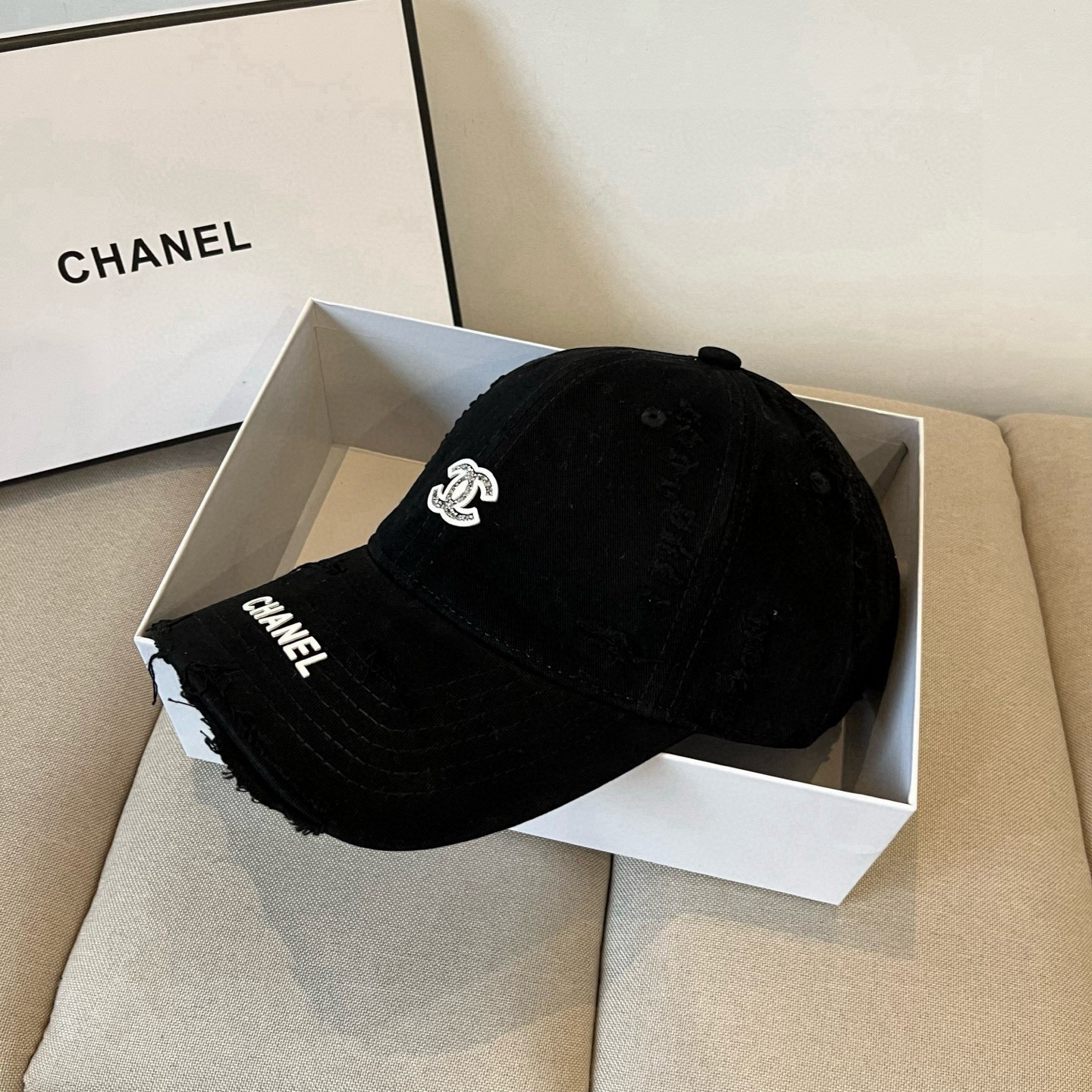  香奈儿CHANEL 新品棒球帽，小香经典简约，时尚休闲设计 跑量新品