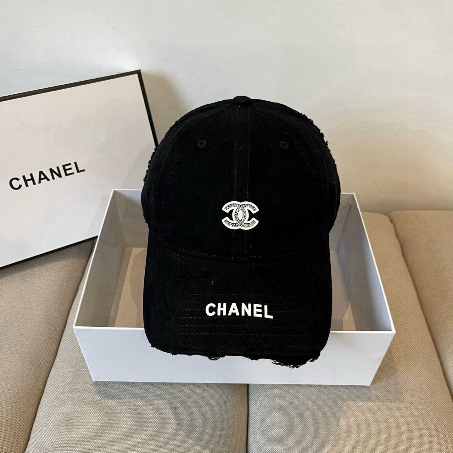  香奈儿CHANEL 新品棒球帽，小香经典简约，时尚休闲设计 跑量新品