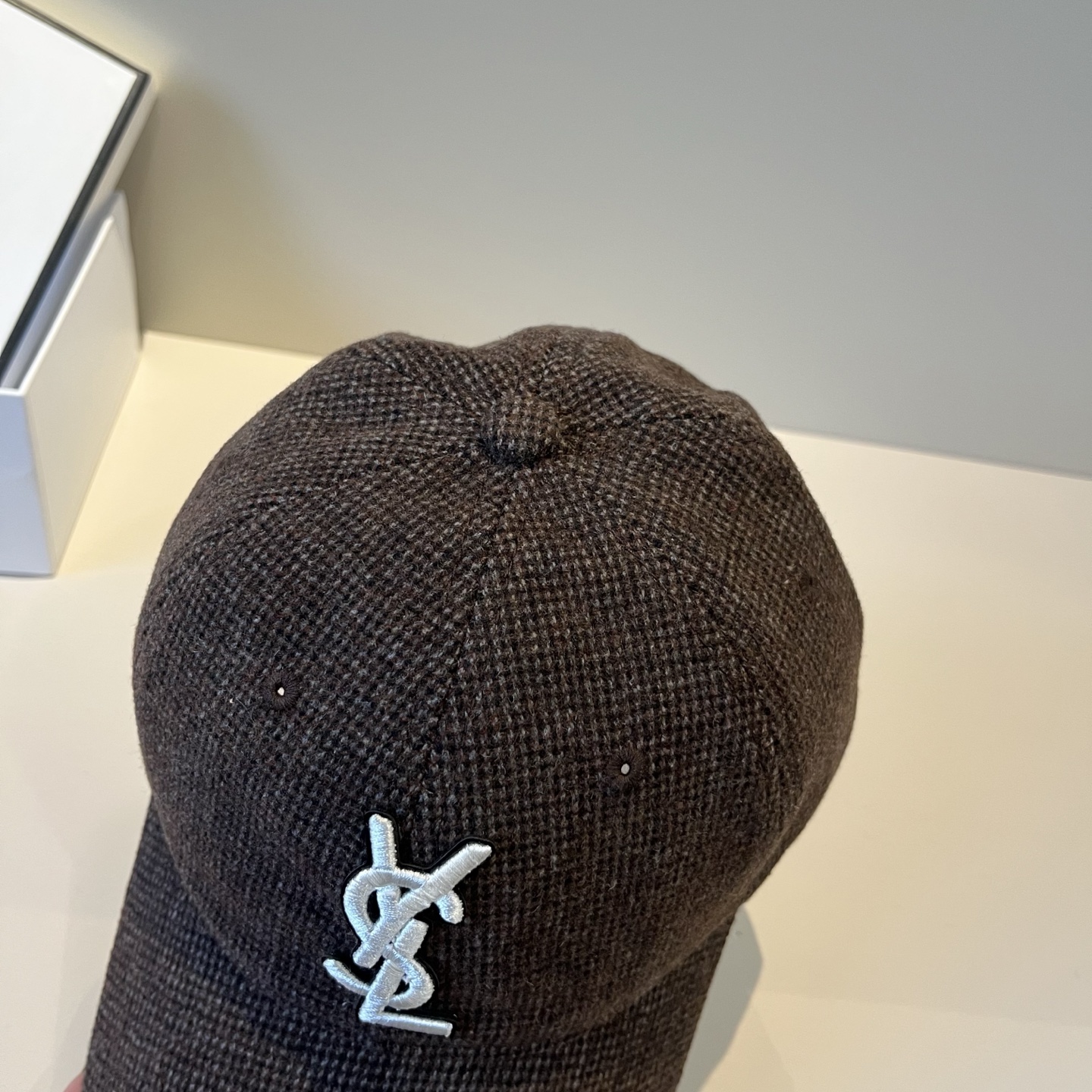 【YSL圣罗兰】2025早春新款简约棒球帽，新款出货，大牌款超好搭配，赶紧入手！