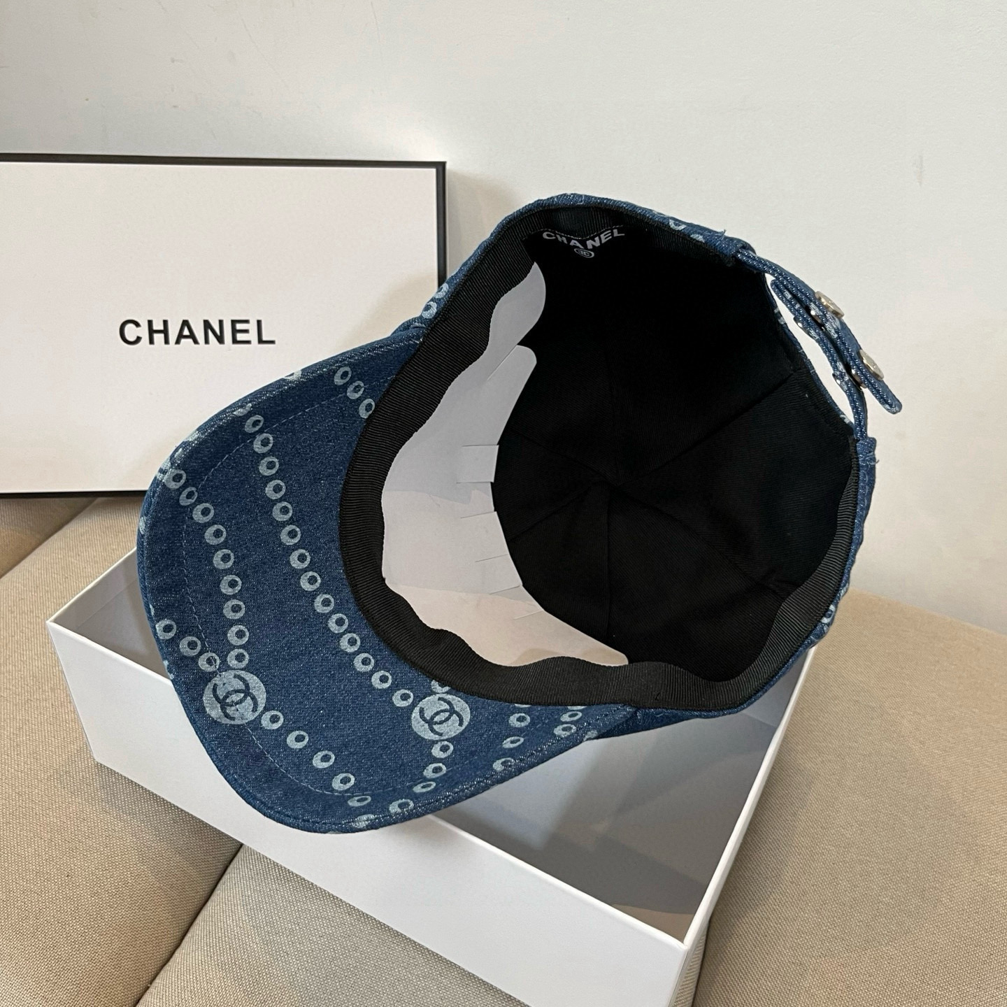 🆕香奈儿CHANEL 新品棒球帽，小香经典简约，时尚休闲设计 跑量新品