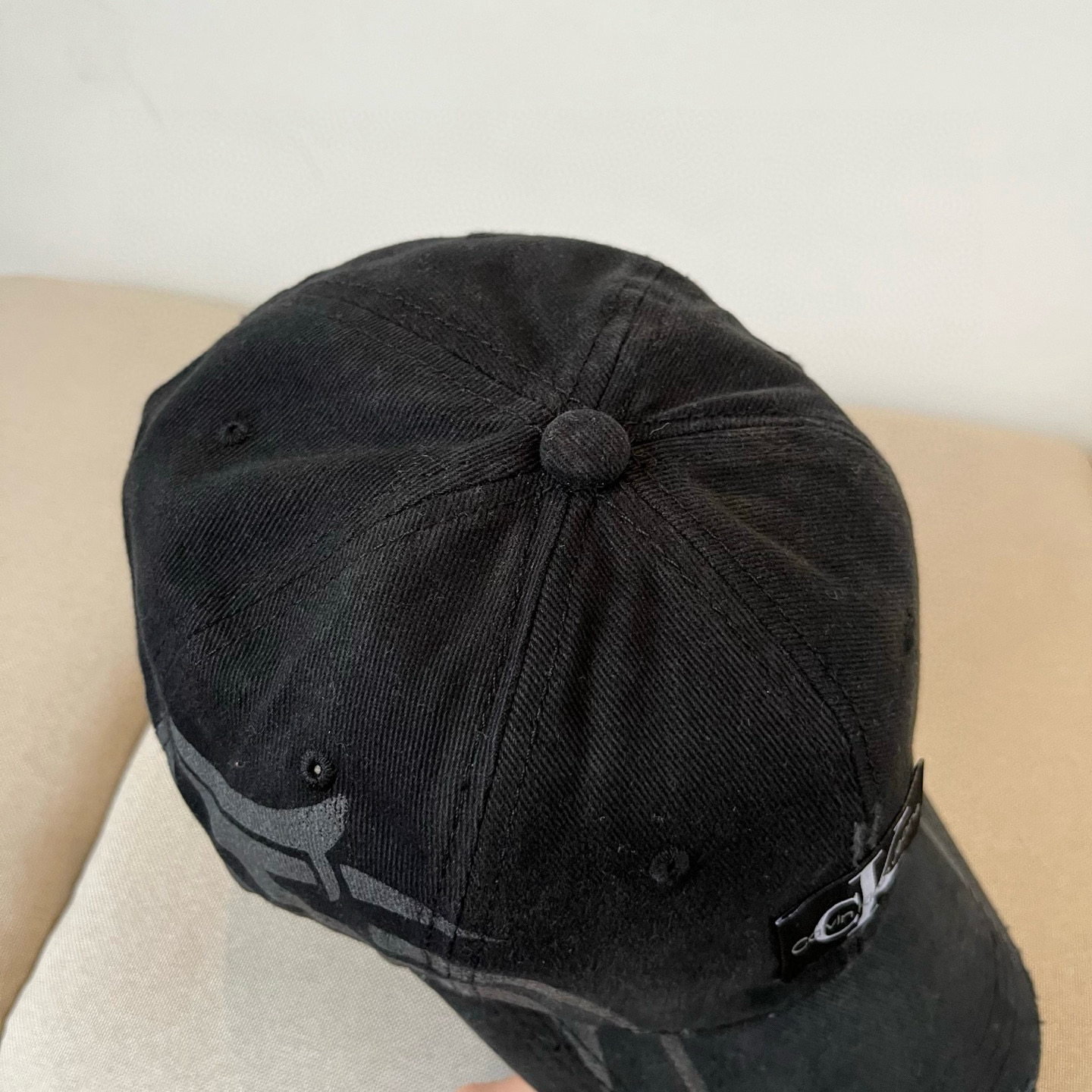  Calvin Klein，CKlogo棒球帽 请认准高端品质市场唯一对版，小红书推荐，时尚百搭，众多明